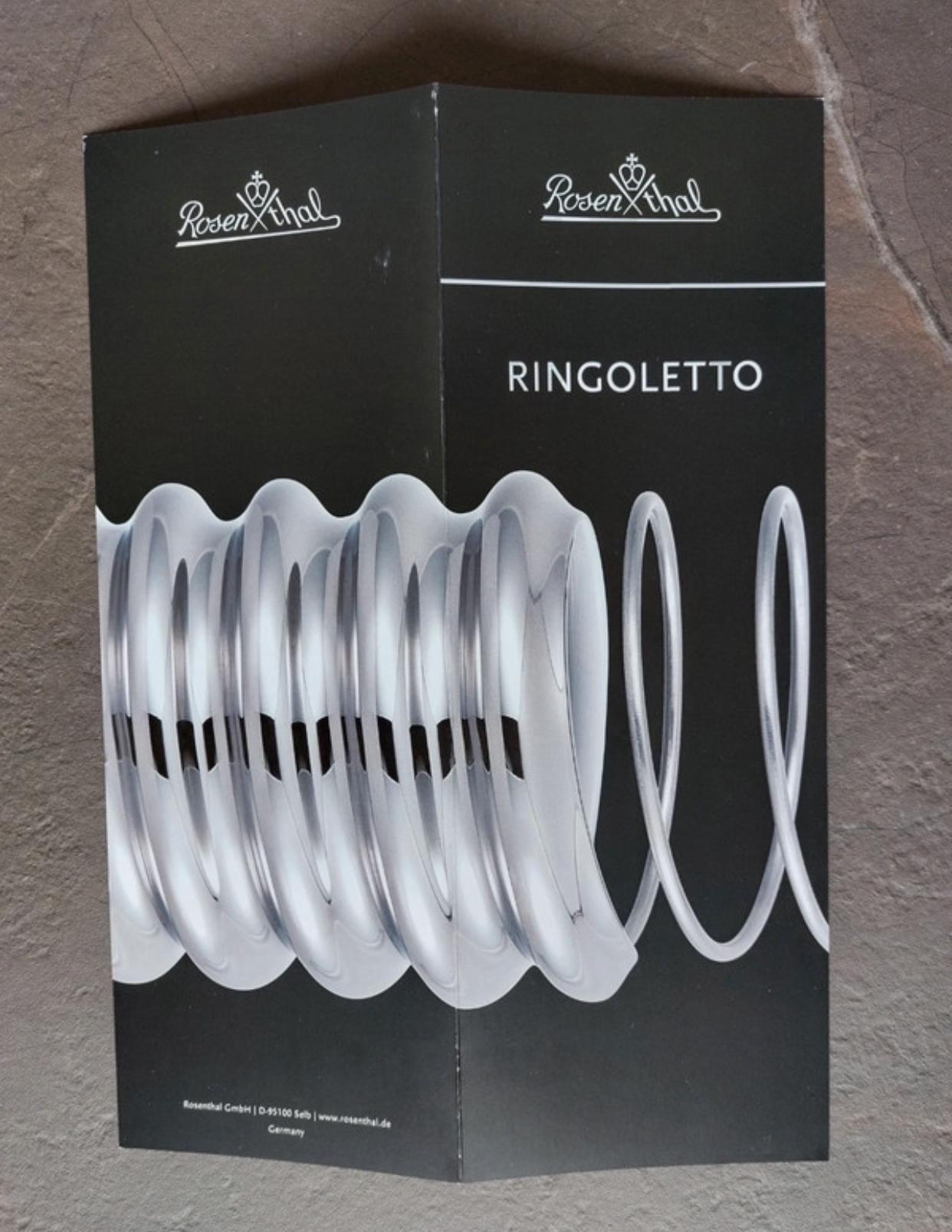 Sculptural Postmodern Ringoletto Vase by Ron Arad for Rosenthal, 2000s In Excellent Condition In Lille, FR