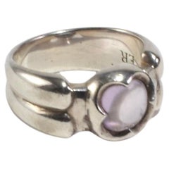 Sculptural Quartz Ring