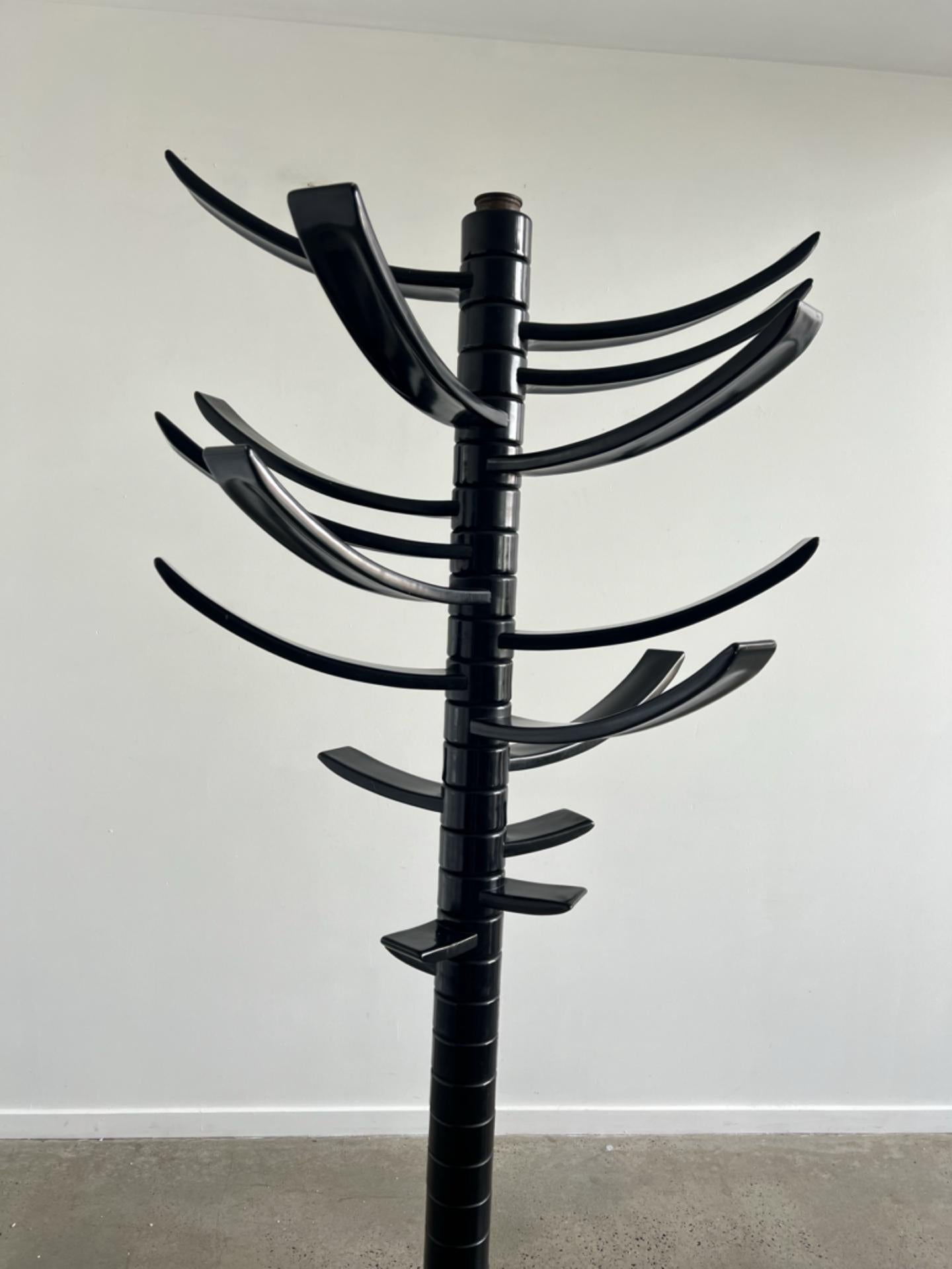 Wood Sculptural Renna Coat Rack by Bruce Tippet for Gavina Knoll International For Sale