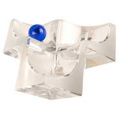 Sculptural Roc vide-poche by Daum France, 1980