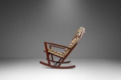 Sculptural Rocking Chair by Poul Volther for Frem Rojle, Denmark, c. 1960s