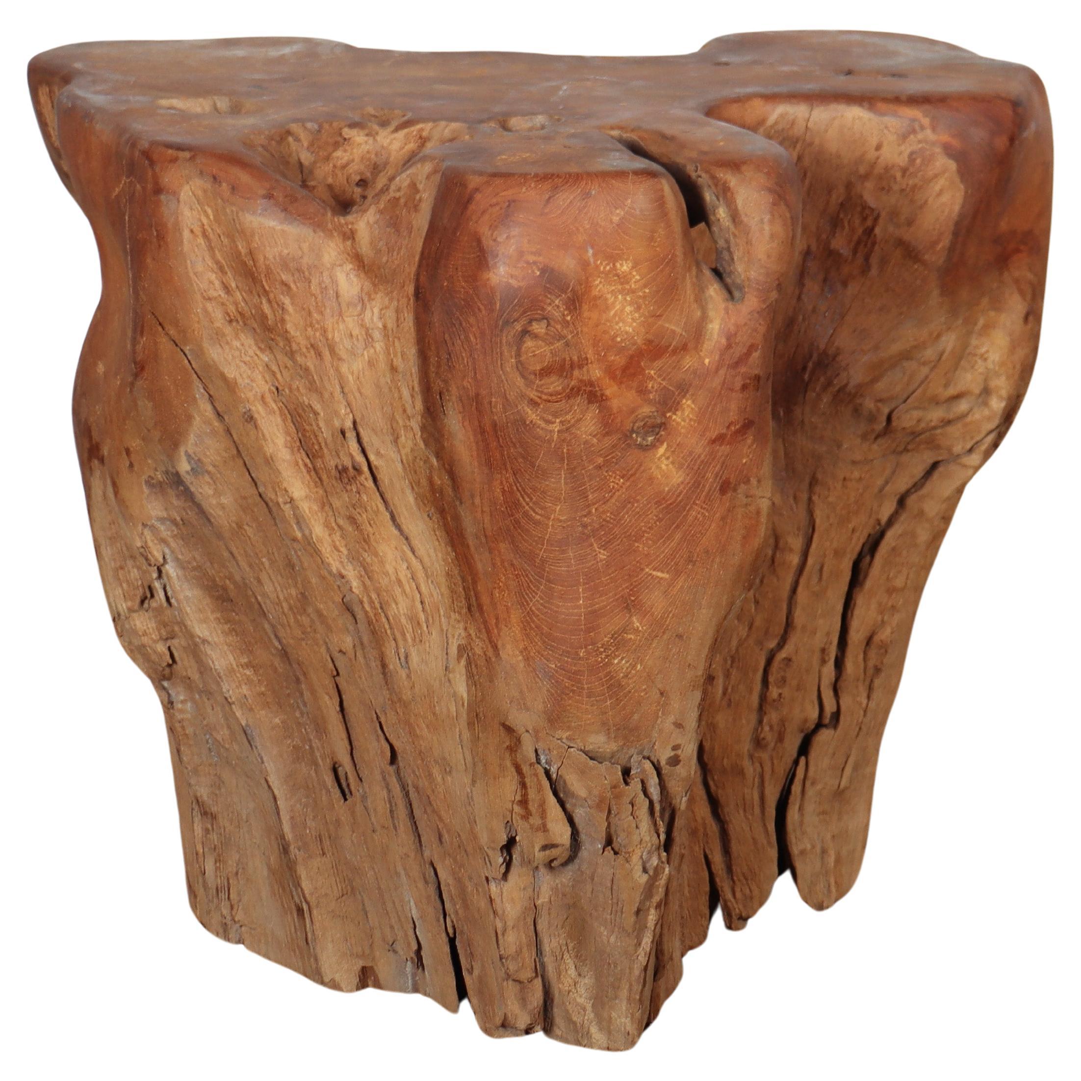 Sculptural Root Side Table For Sale