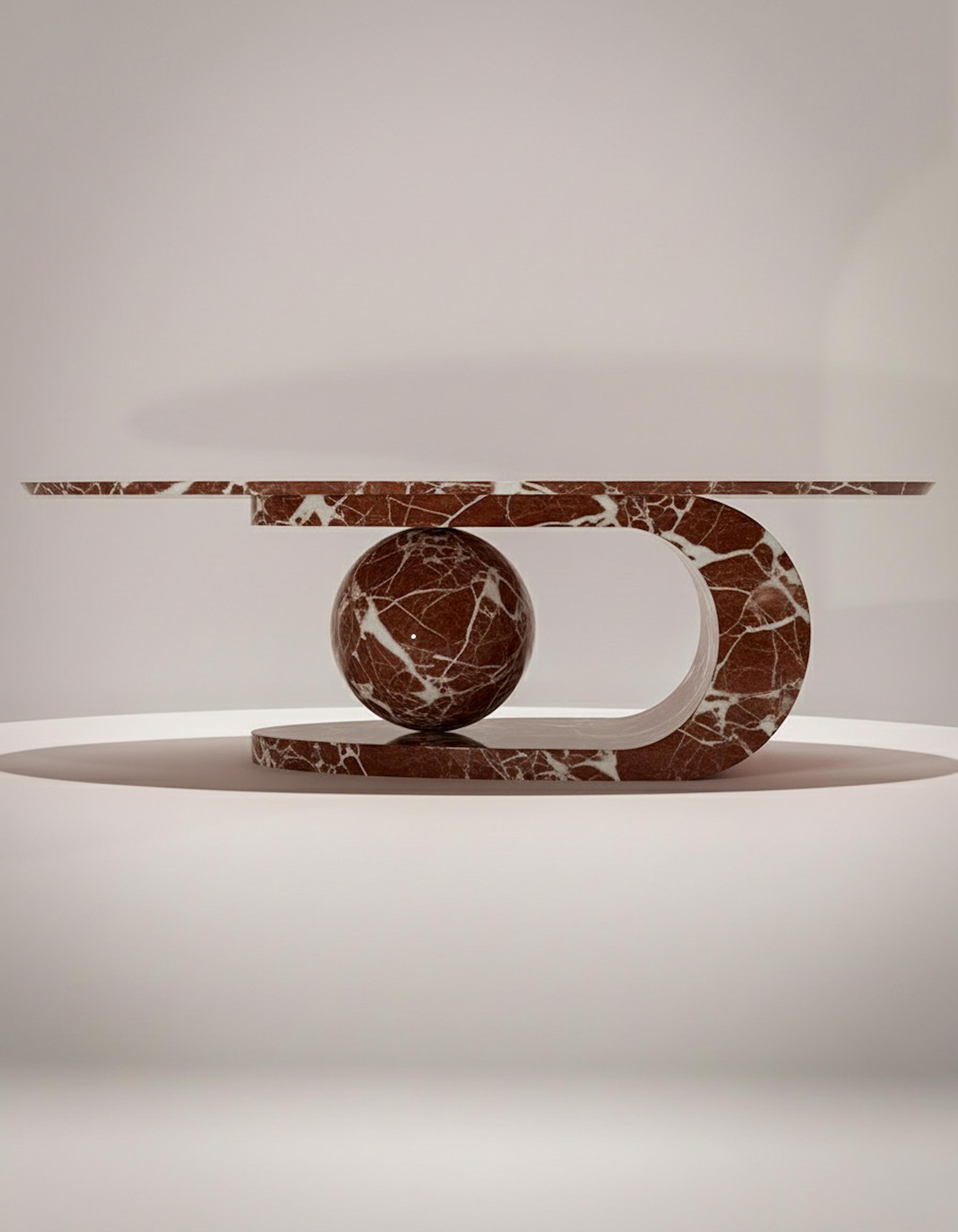 ROSSO LEVANTO MARBLE COFFEE TABLE

Type of Marble: Rosso Levanto
Dimensions: 48