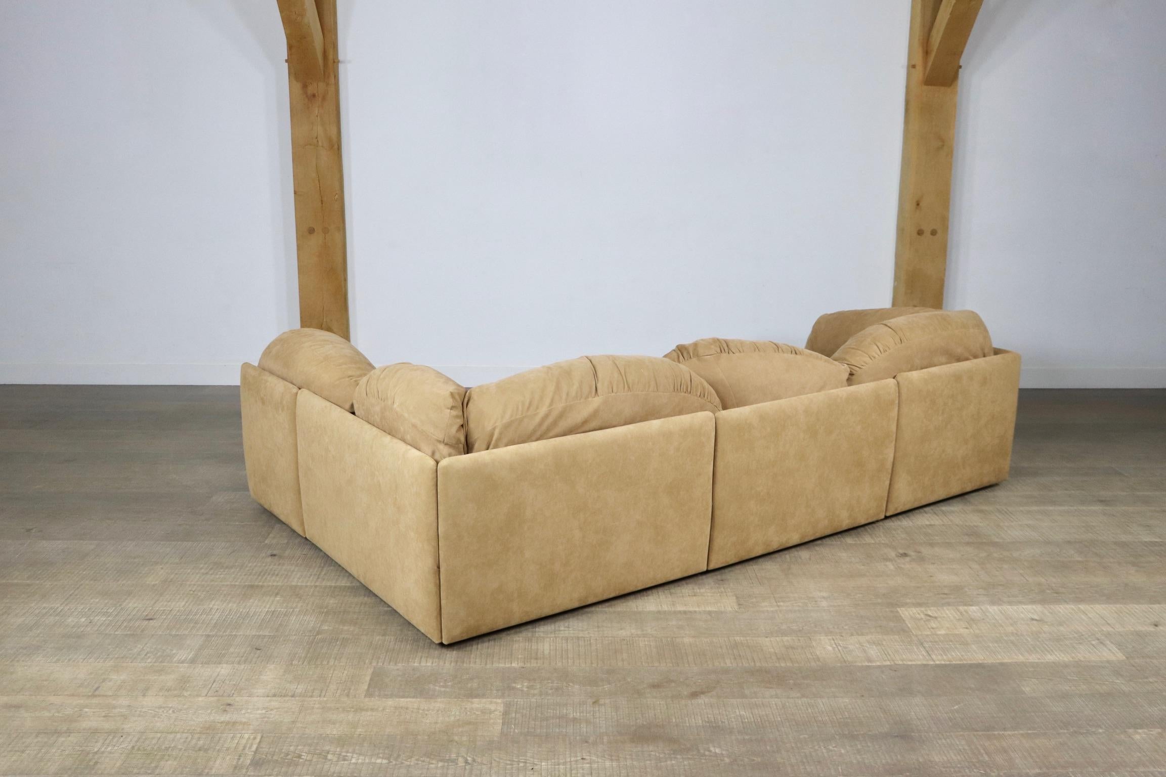 Sculptural Sectional Sofa by Wiener Werkstätte, 1970s 7