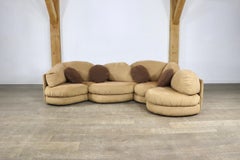 Sculptural Sectional Sofa by Wiener Werkstätte, 1970s