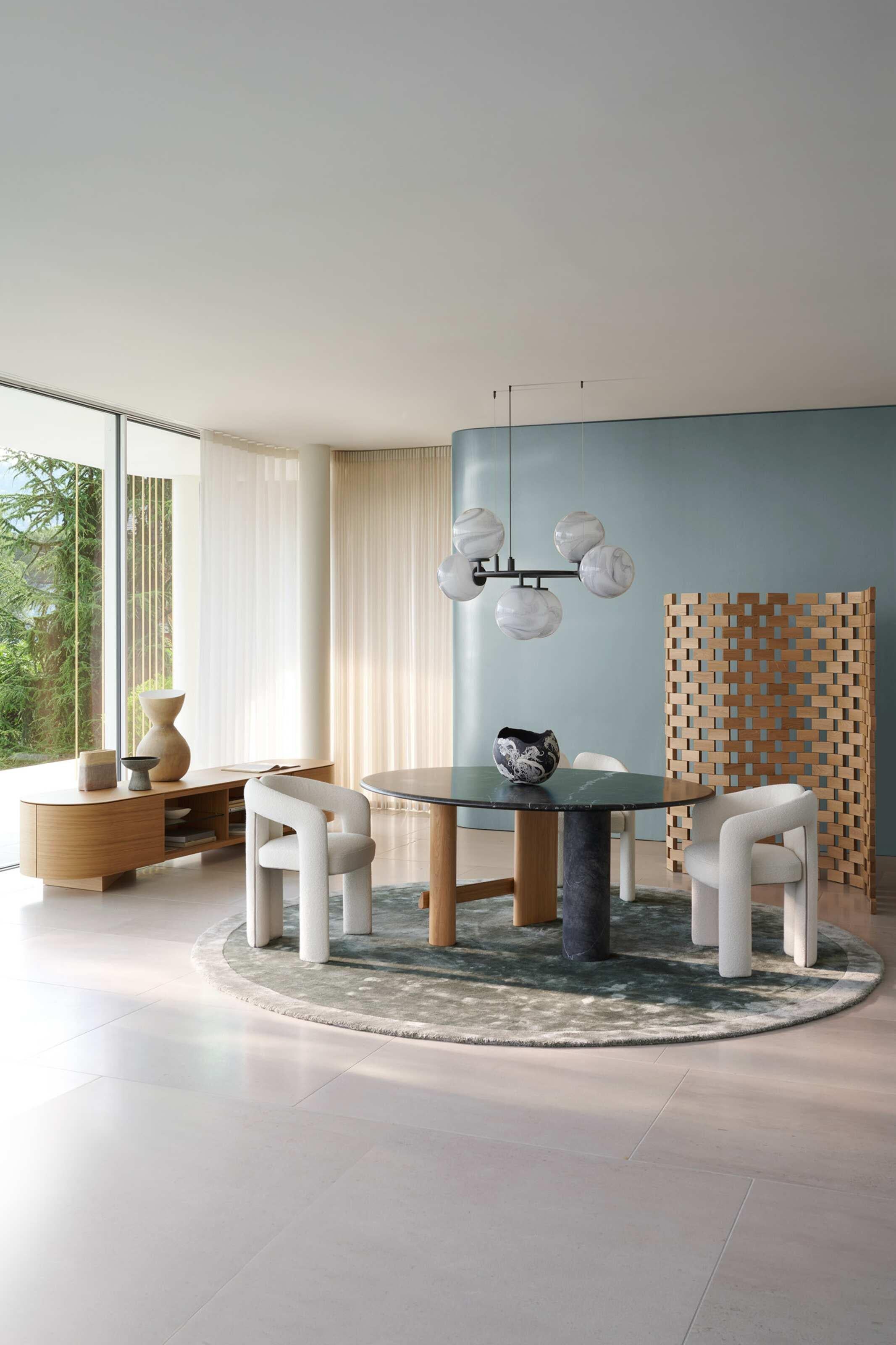 Mesa de comedor Sengu escultural de Patricia Urquiola para Cassina en venta 6