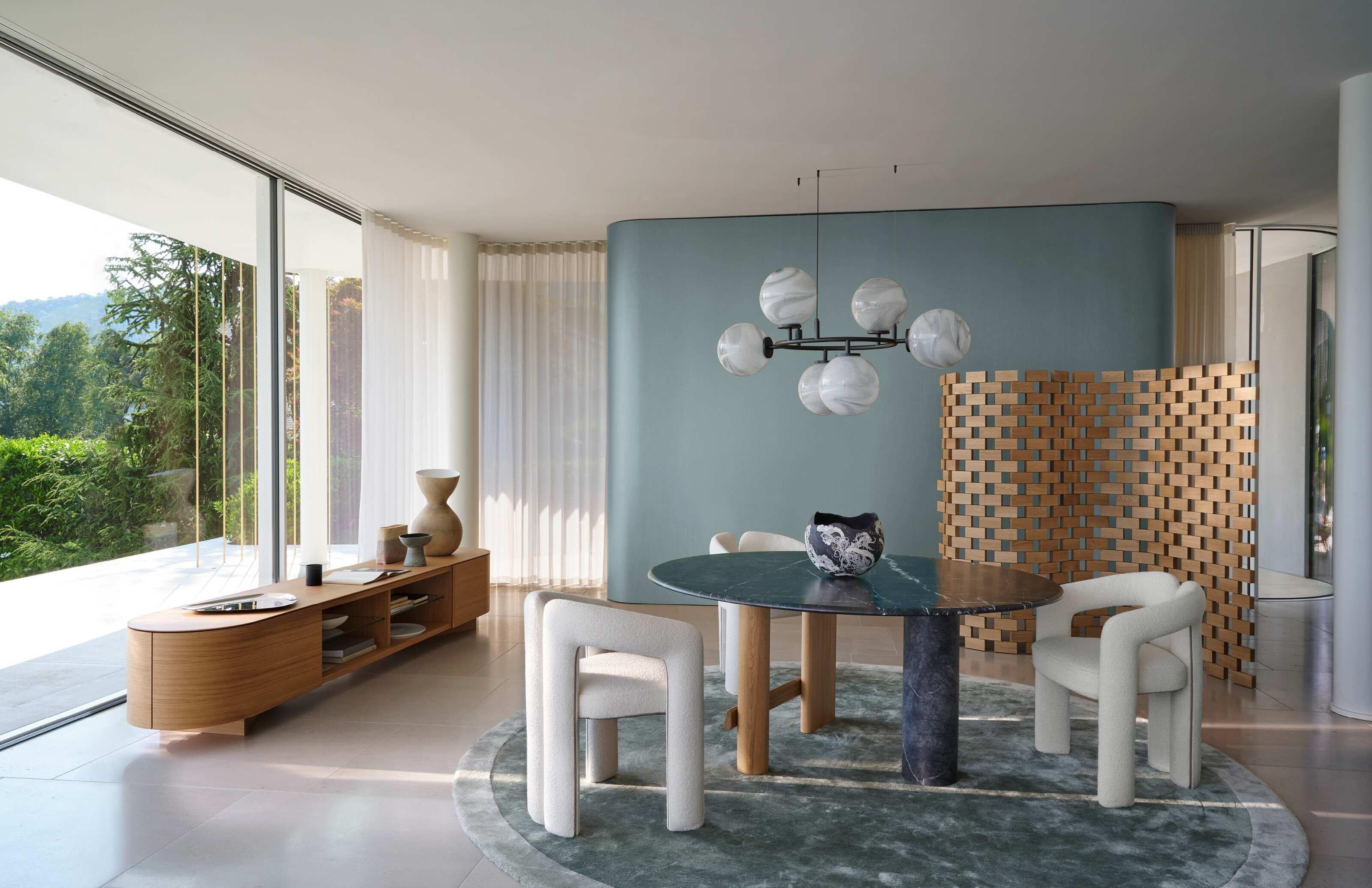Mesa de comedor Sengu escultural de Patricia Urquiola para Cassina en venta 7