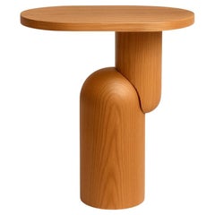 Skulpturaler Beistelltisch "Sertão" aus Freijó-Holz von Gabriela Campos