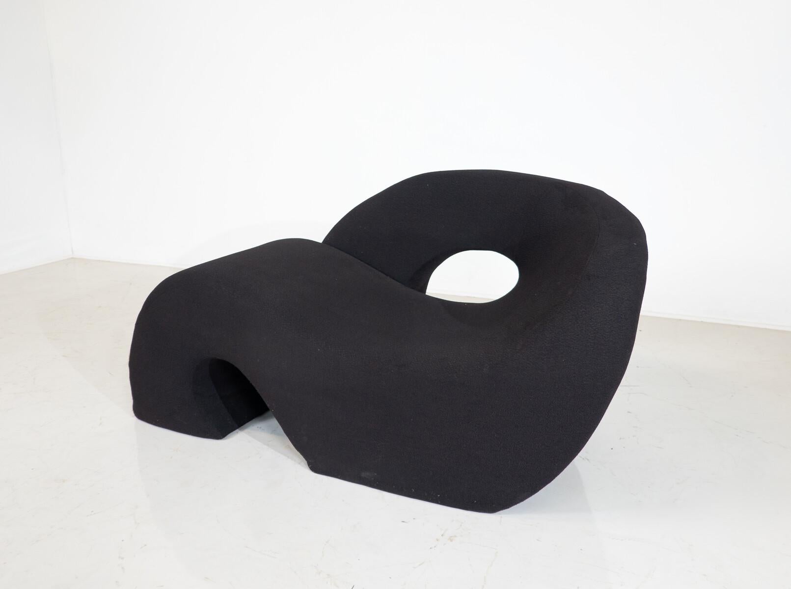 Sculptural Sess Lounge Chair by Nani Prina for Sormani, 1968 In Good Condition For Sale In Brussels, BE