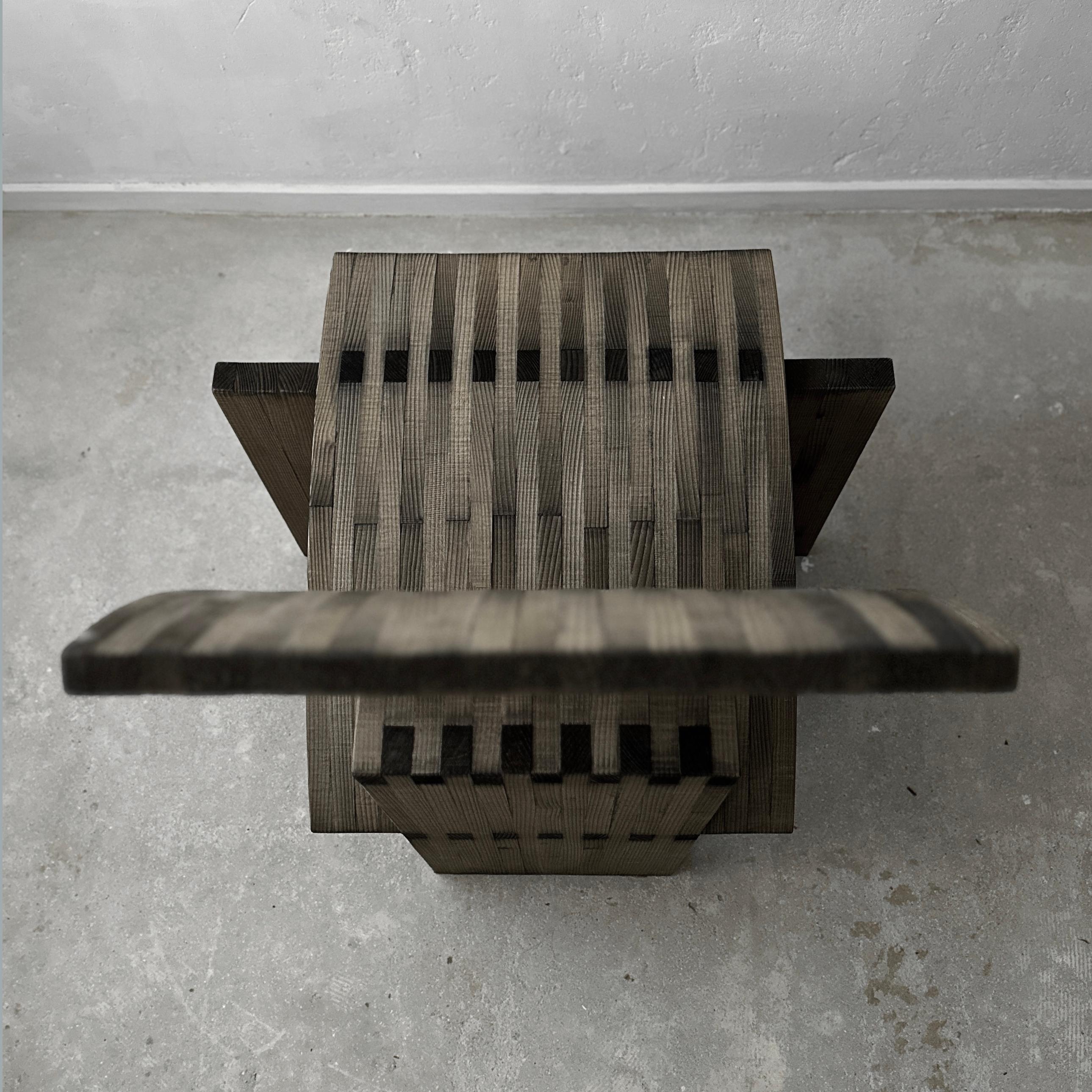 Chaise d'appoint sculpturale de Jochen Kirschstein en vente 4