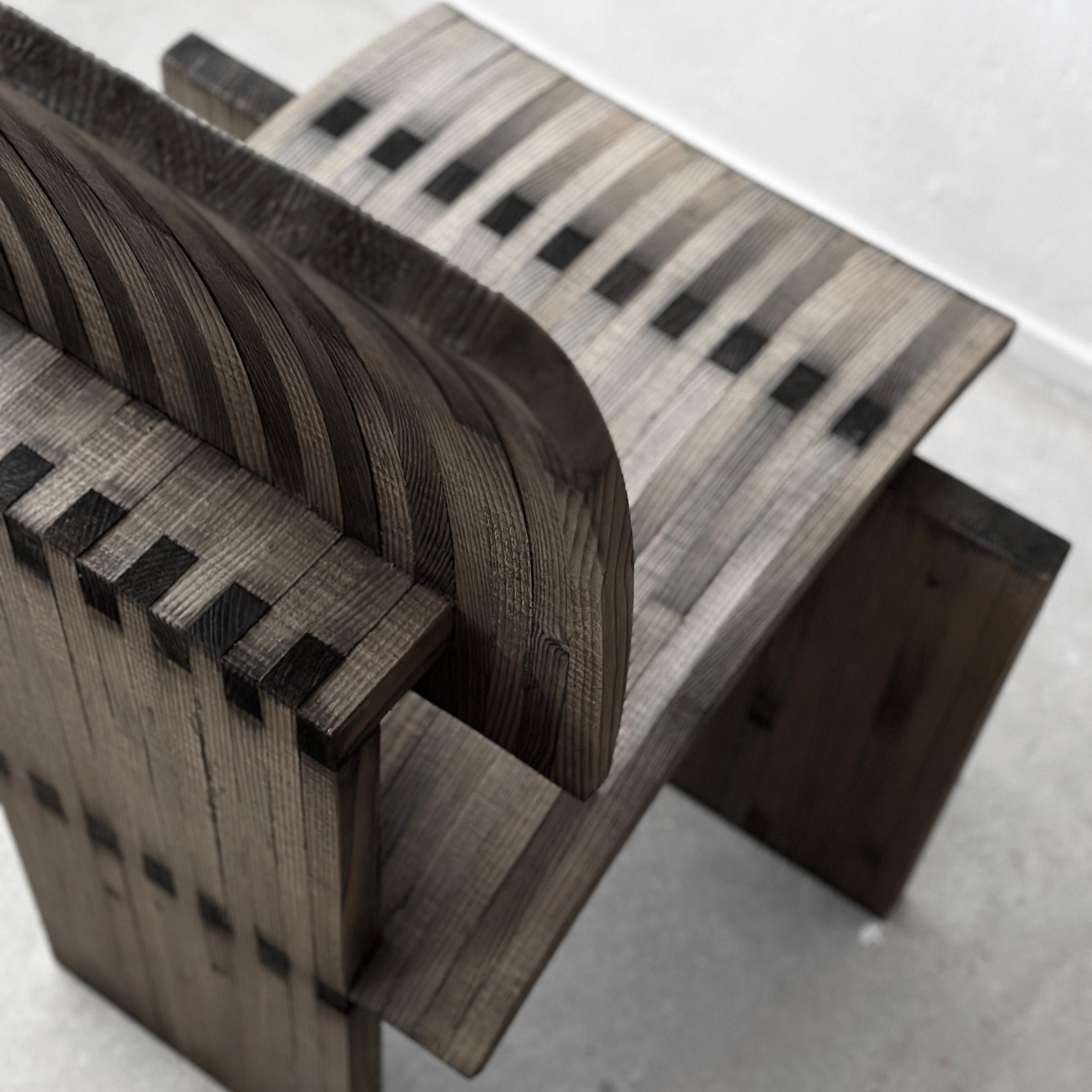 Chaise d'appoint sculpturale de Jochen Kirschstein en vente 3