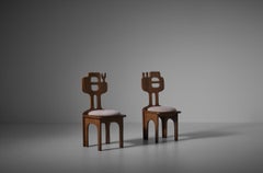 Sculptural Side Chairs by Francesco Pasinato