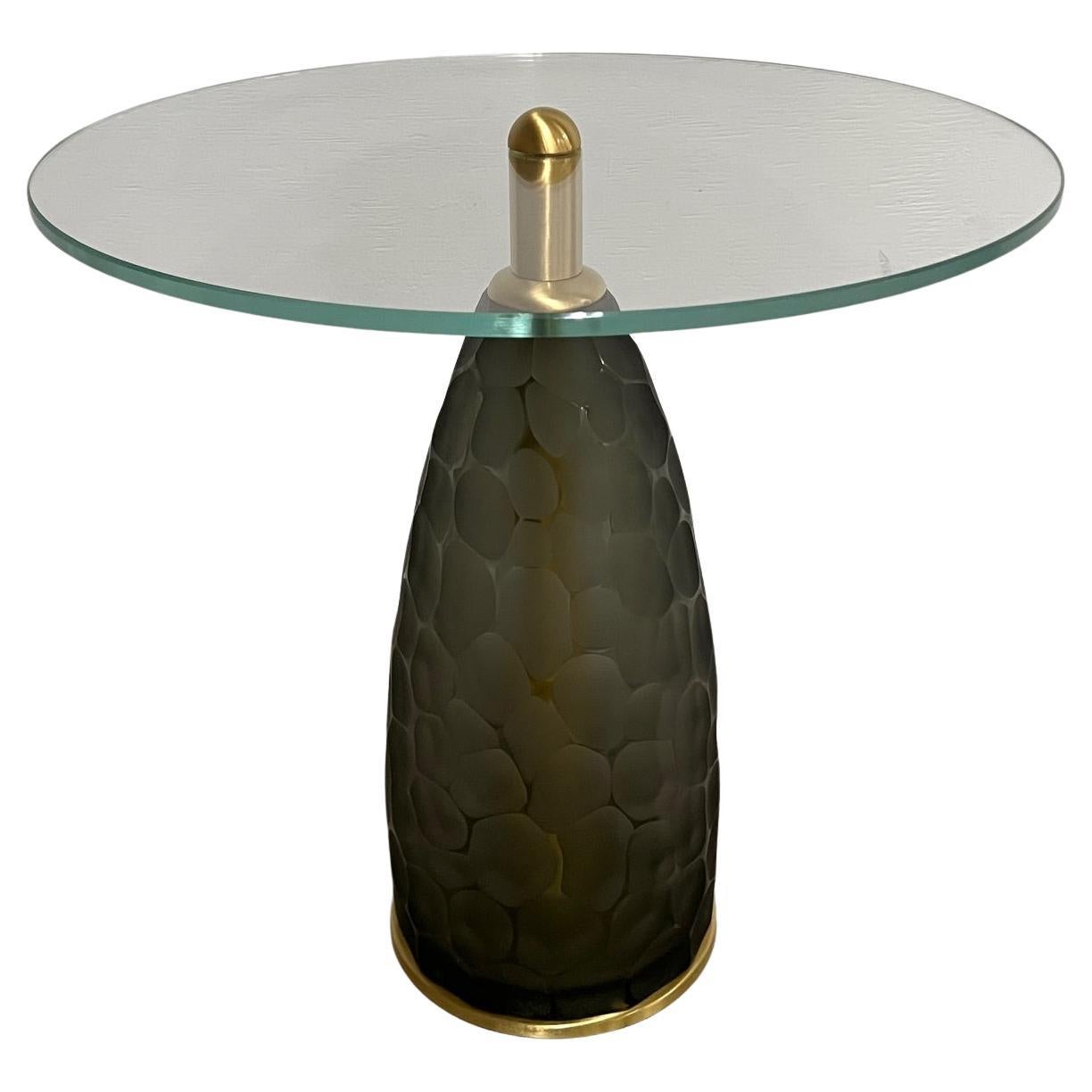 Sculptural Side Table by Alberto Dona en venta