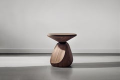 Joel Escalona's Solace 4: Solid Wood Side Table with Circular Top