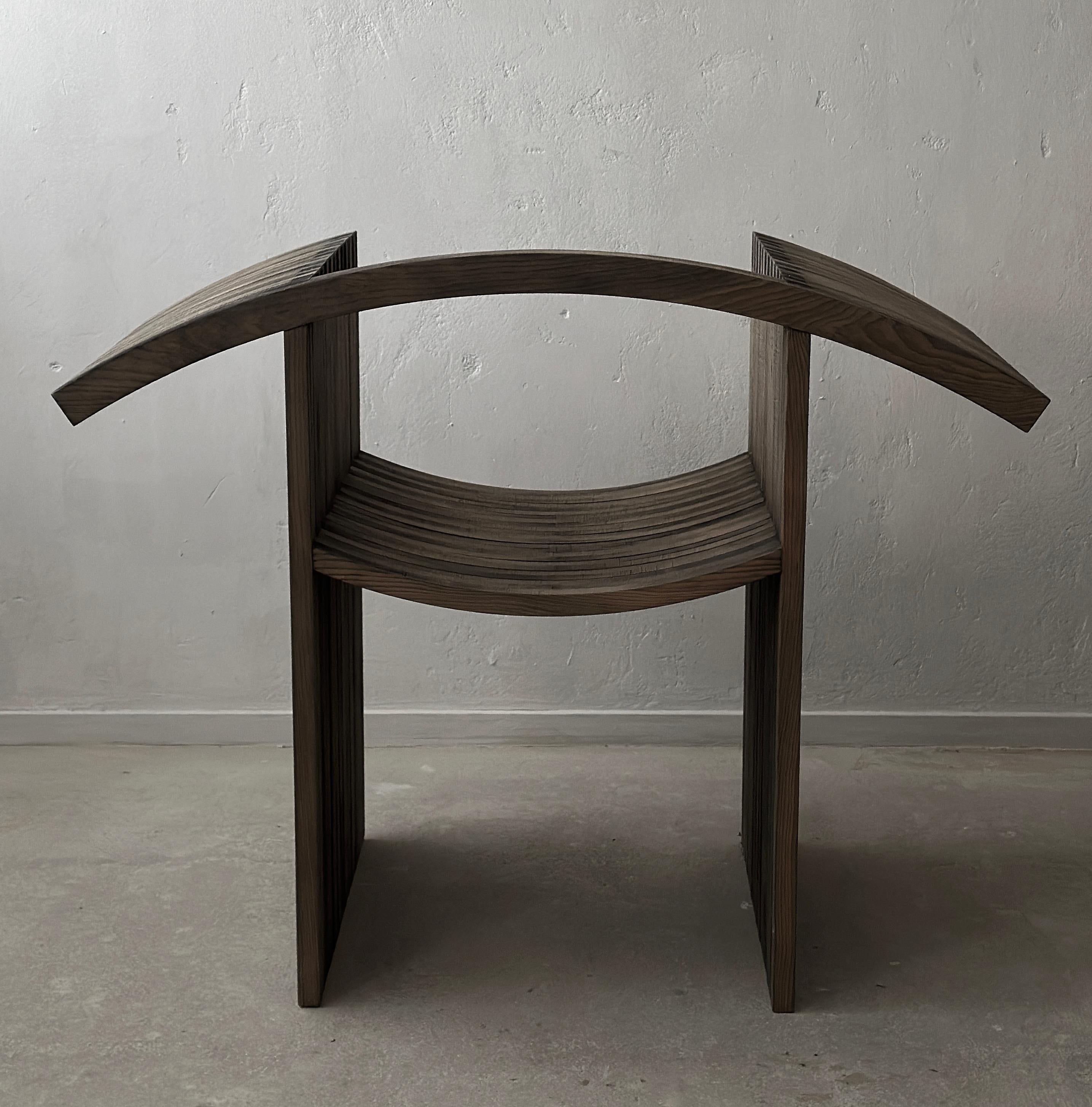 Chaise d'appoint sculpturale de Jochen Kirschstein en vente 4