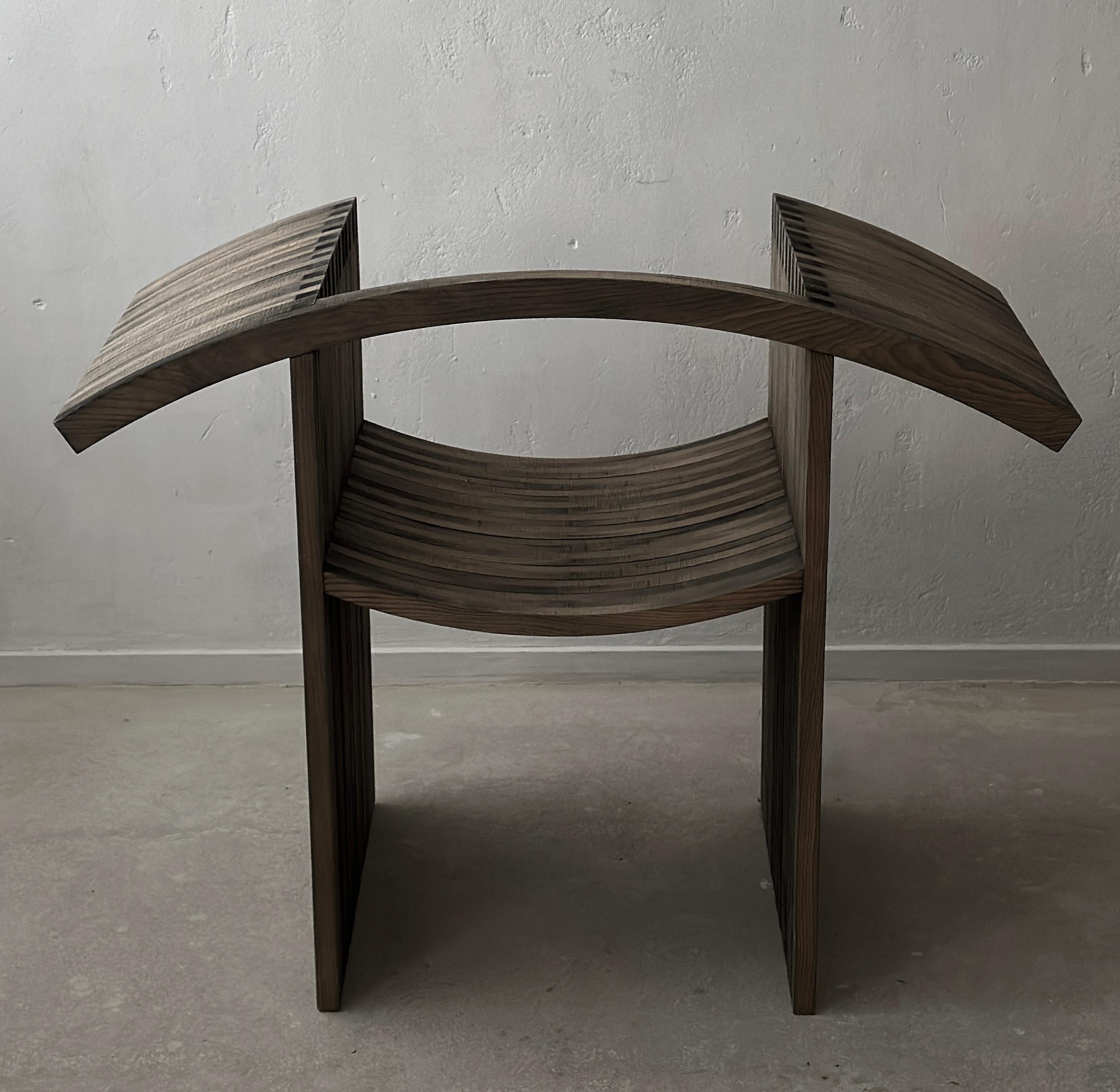 Chaise d'appoint sculpturale de Jochen Kirschstein en vente 5