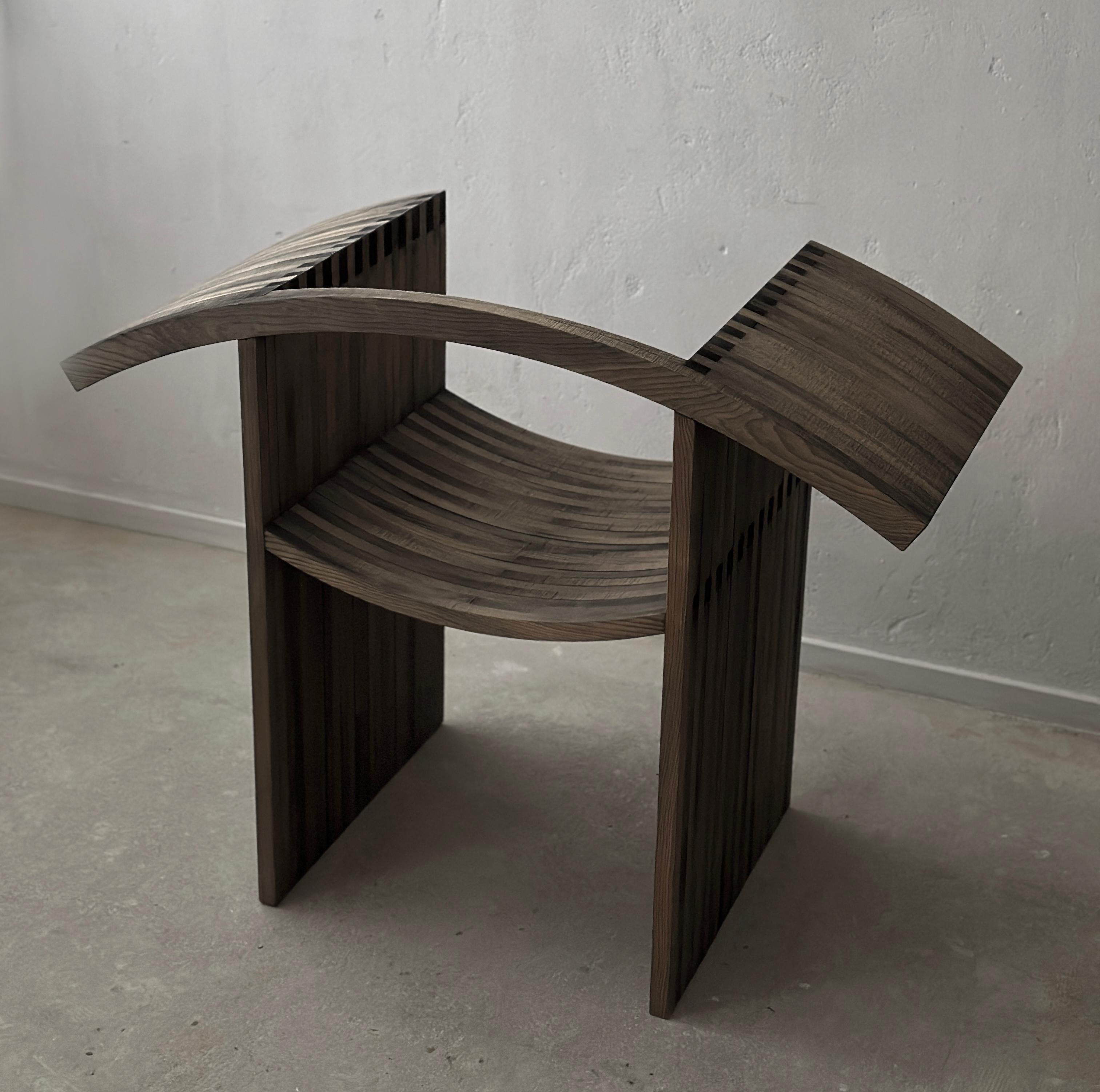 Chaise d'appoint sculpturale de Jochen Kirschstein en vente 6