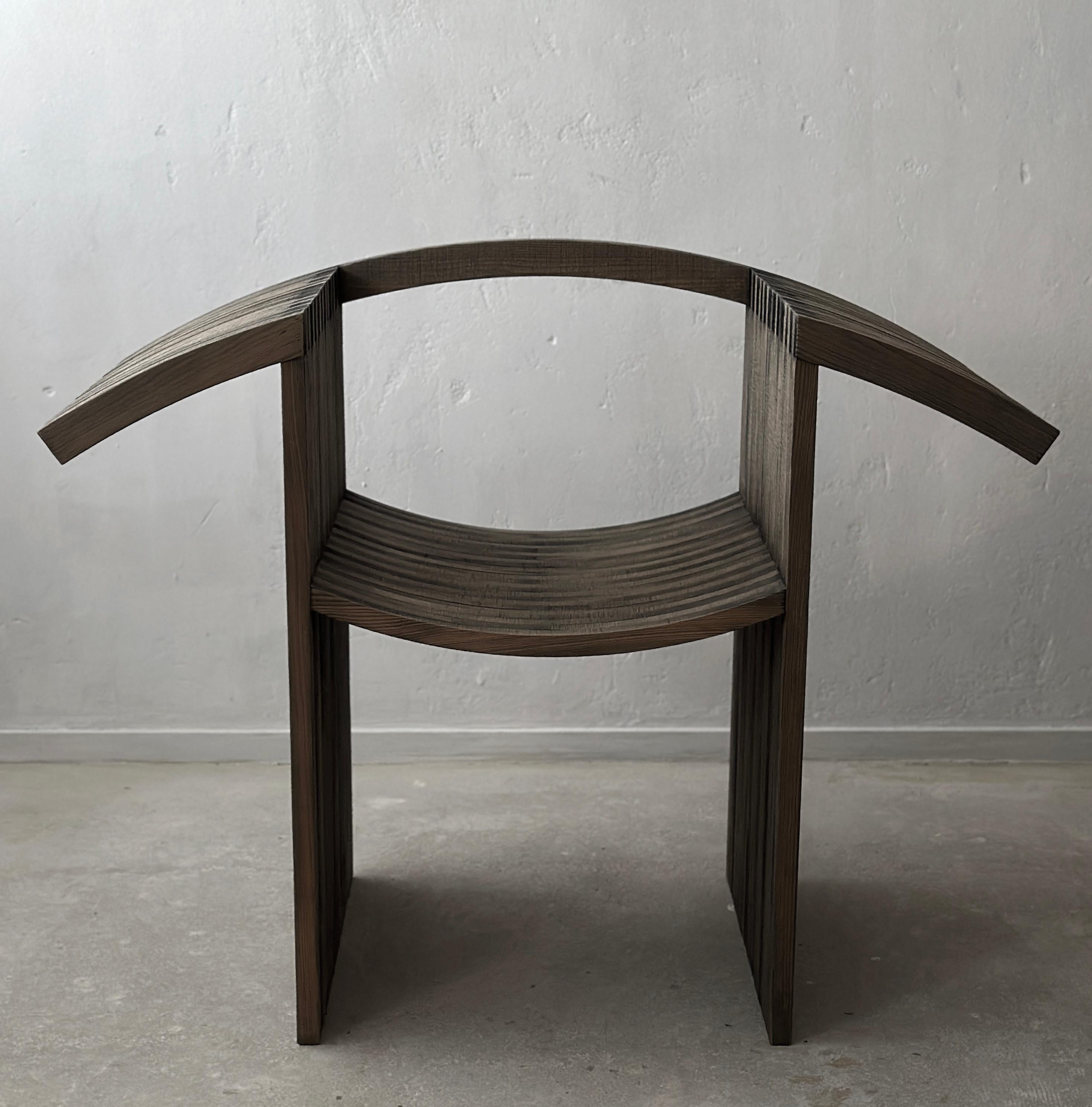 Chaise d'appoint sculpturale de Jochen Kirschstein en vente 1