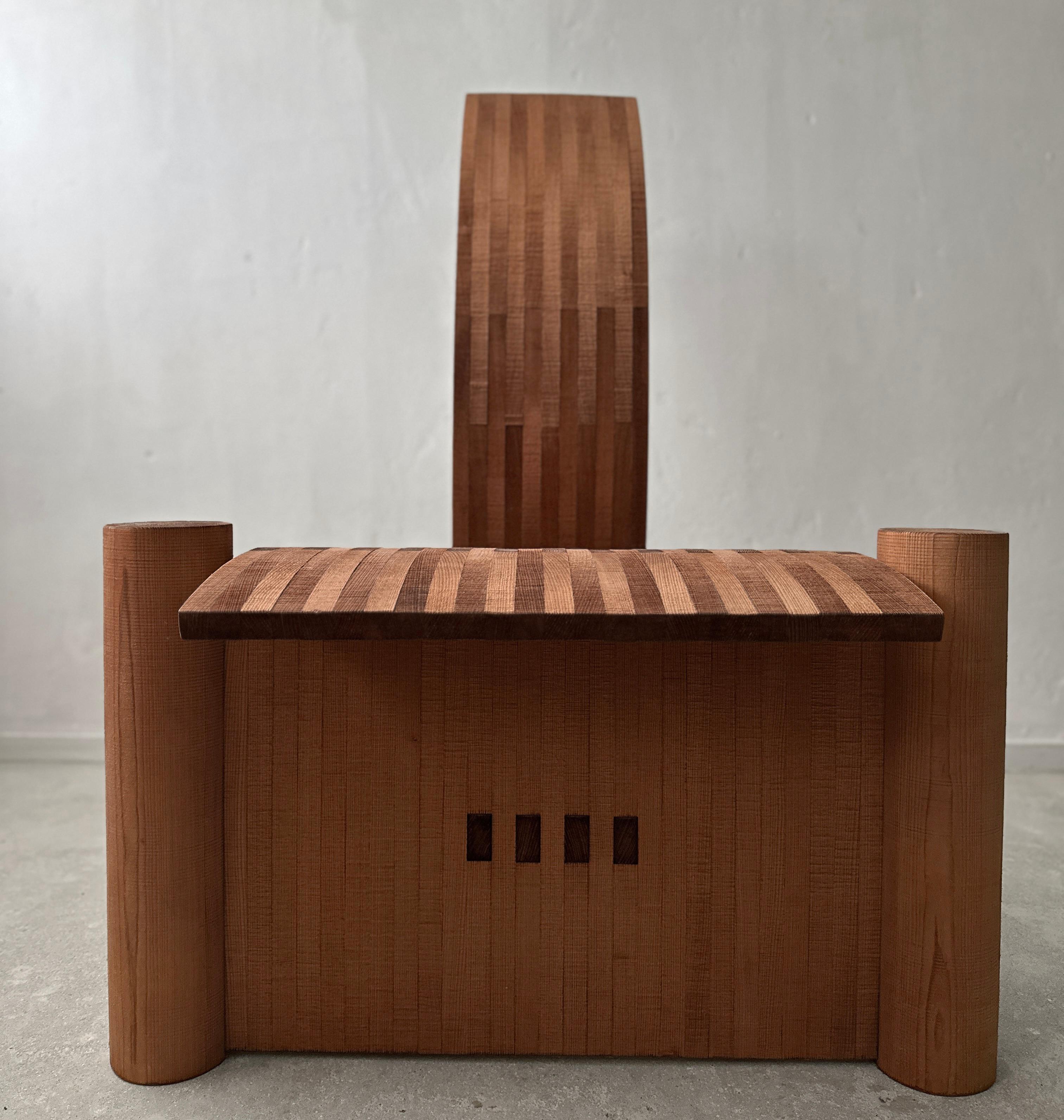 Chaise d'appoint sculpturale de Jochen Kirschstein en vente 7