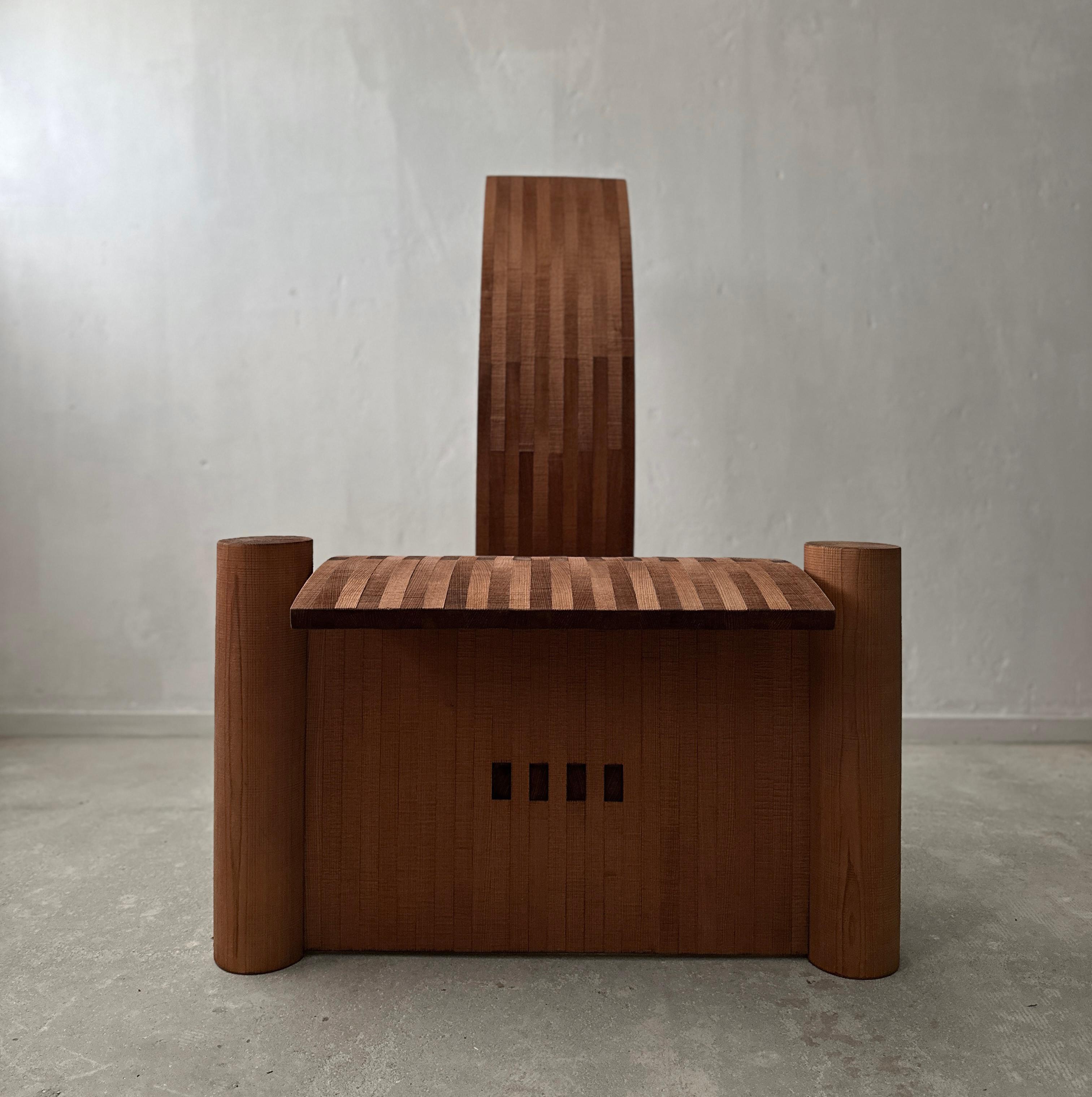 Chaise d'appoint sculpturale de Jochen Kirschstein en vente 8