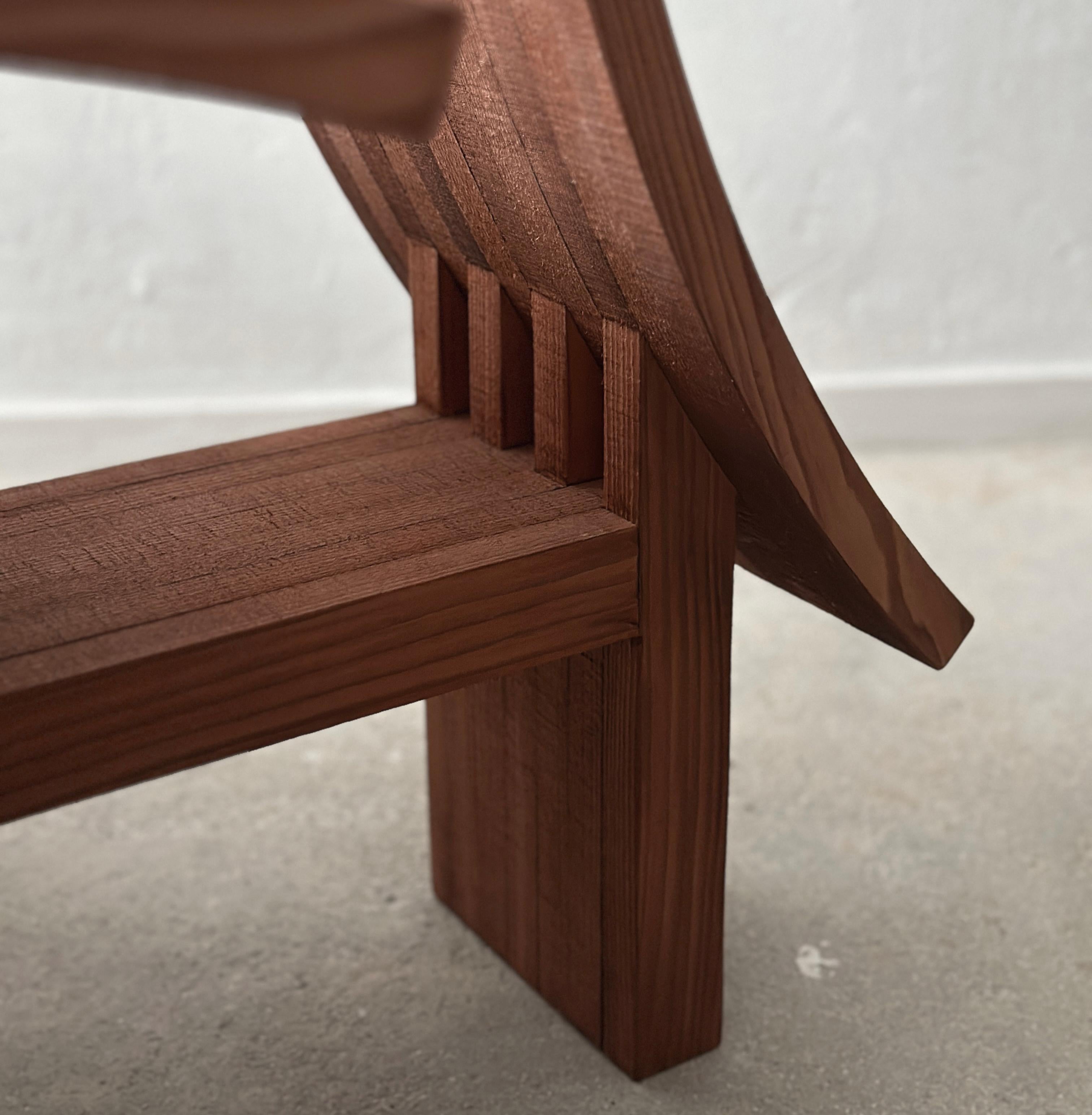 Fin du 20e siècle Chaise d'appoint sculpturale de Jochen Kirschstein en vente