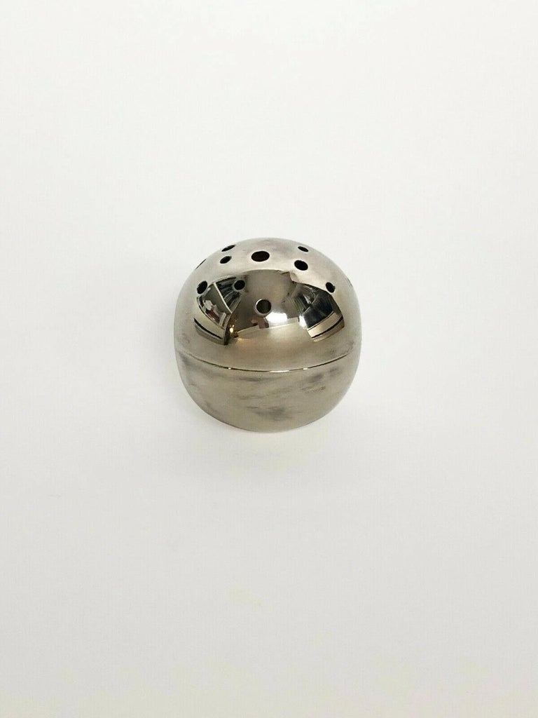 Sculptural Silver Plate Modernist 