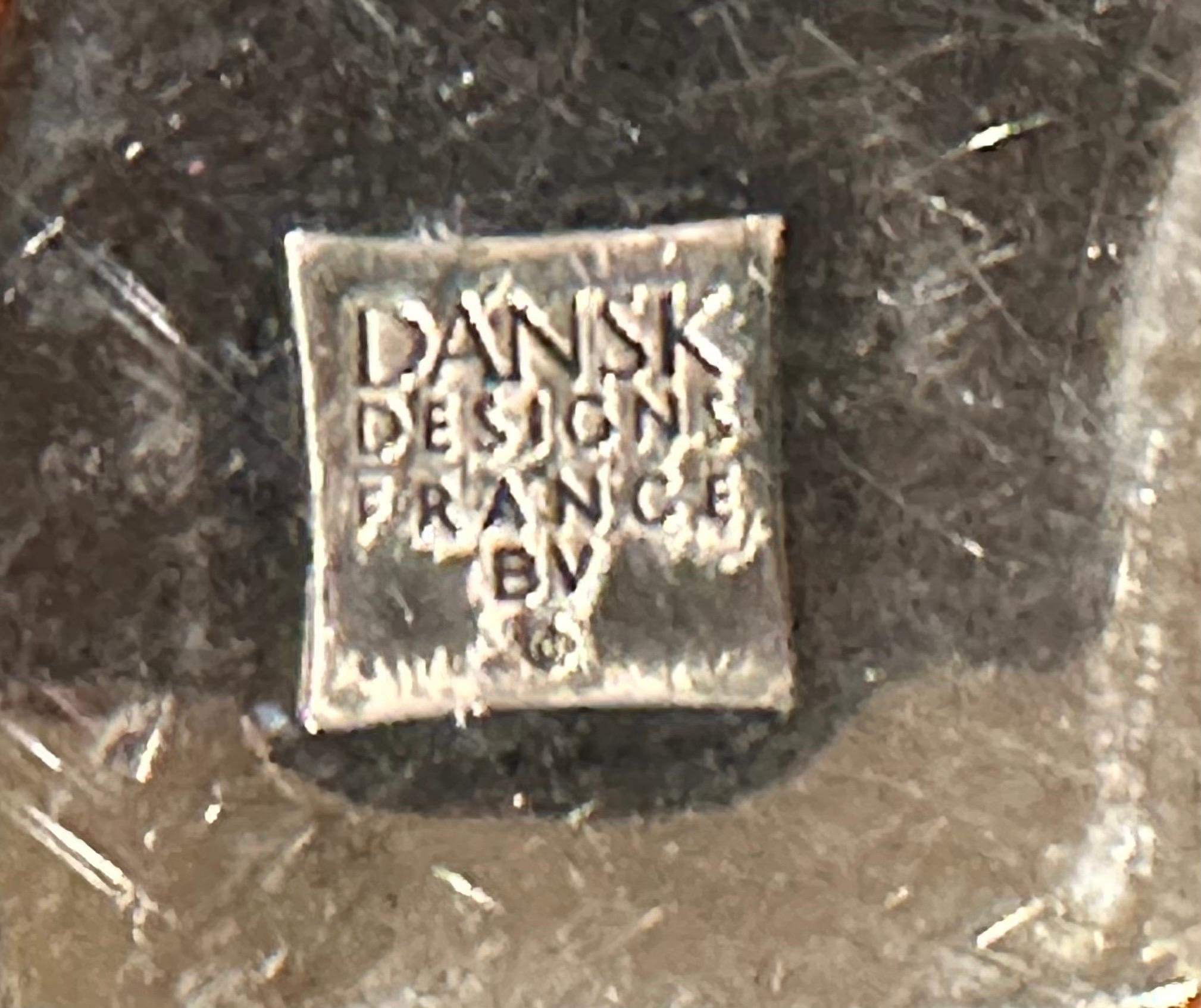 Porte-bougies sculpturale en métal argenté de Bertil Vallien pour Dansk en vente 5