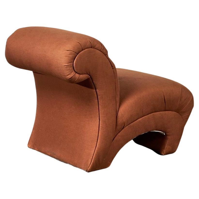 Sculptural Slipper Lounge Chair, 1970 For Sale