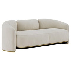 Mid-Century Modern Dune Sofa Handmade by Elbra Home