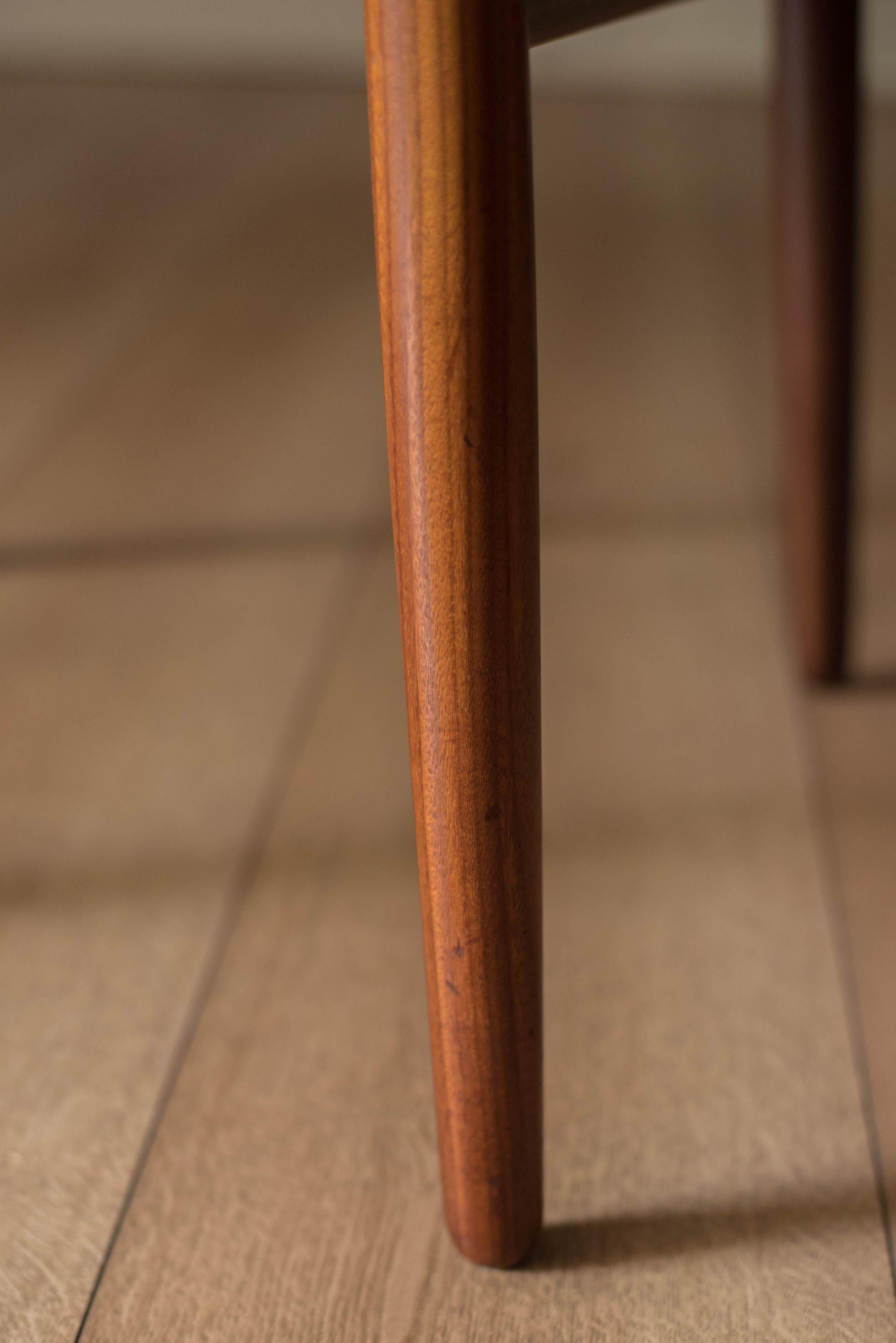 Sculptural Solid Teak Danish Modern Hoop Dining Chair by Arne Hovmand-Olsen For Sale 12