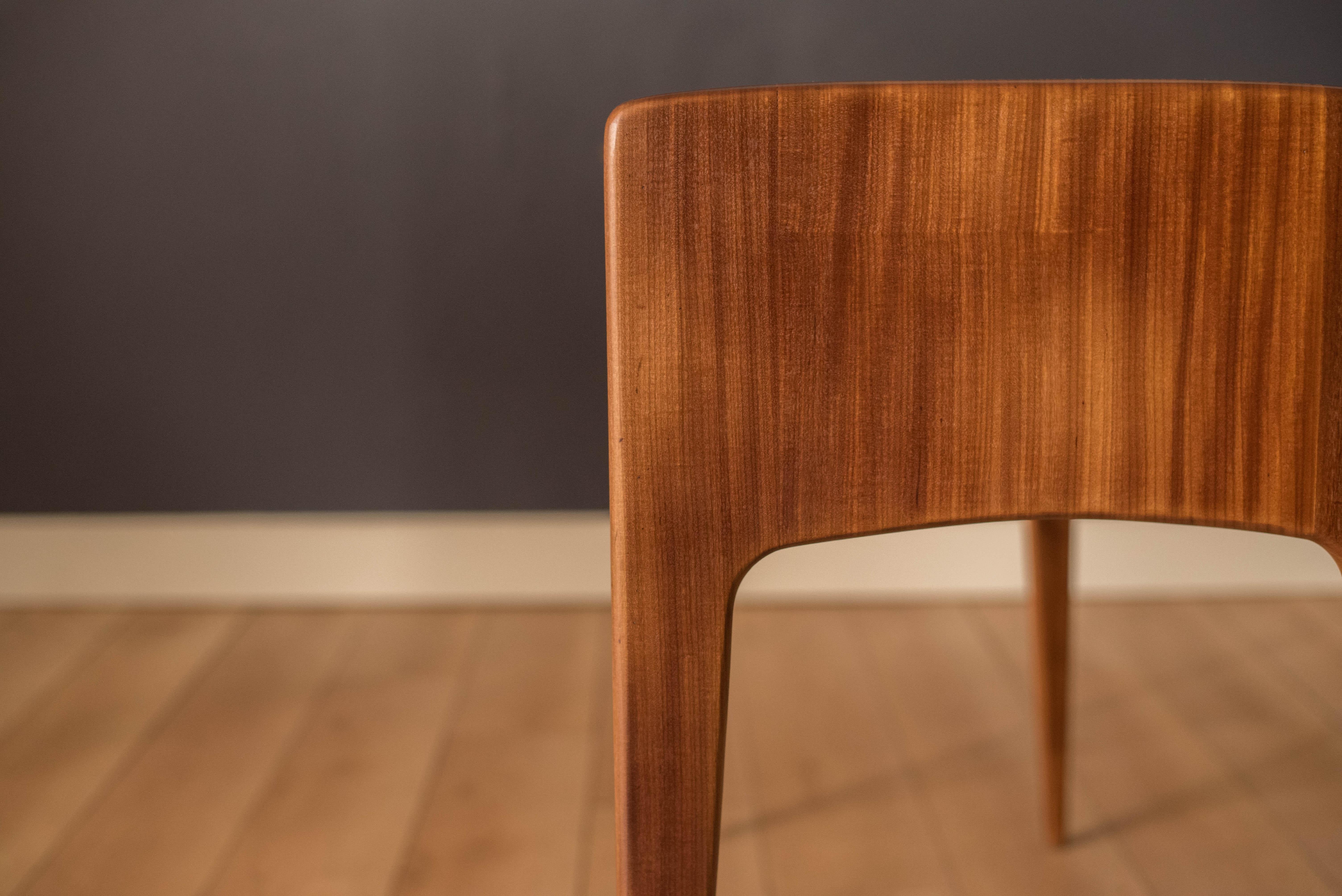 Sculptural Solid Teak Mid-Century Modern Console Table by A. Younger Ltd. 8