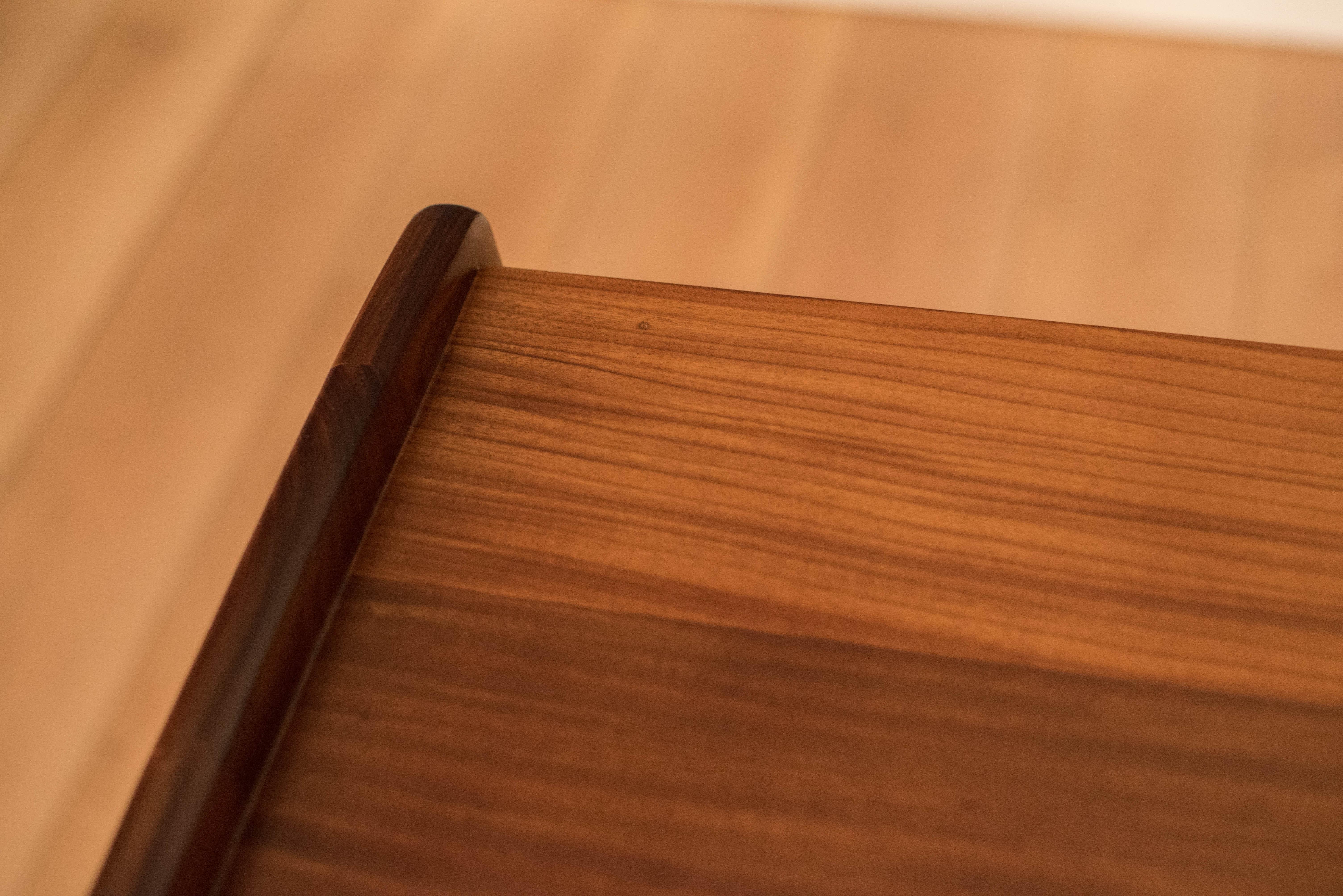 Sculptural Solid Teak Mid-Century Modern Console Table by A. Younger Ltd. 9