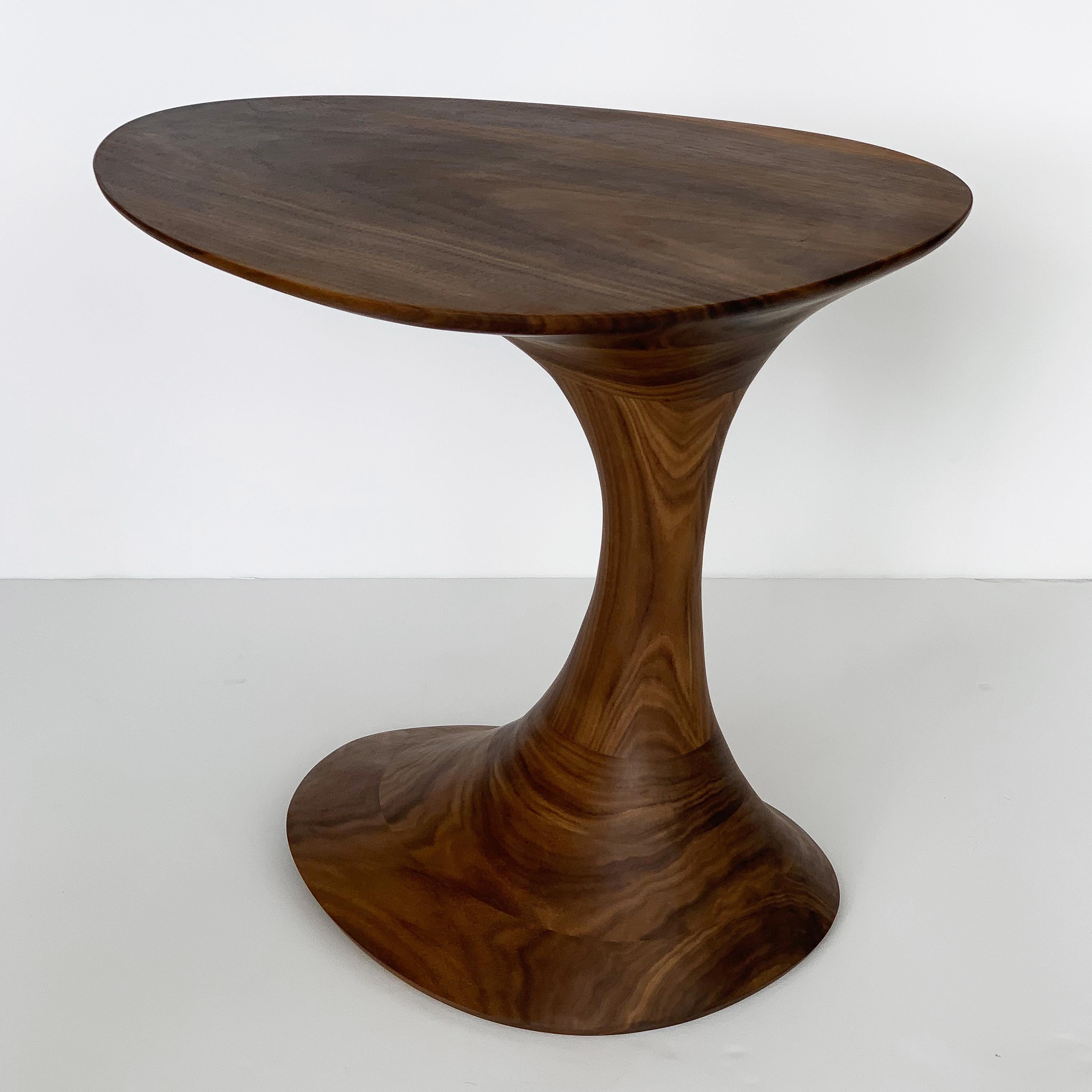 Sculptural Solid Walnut 