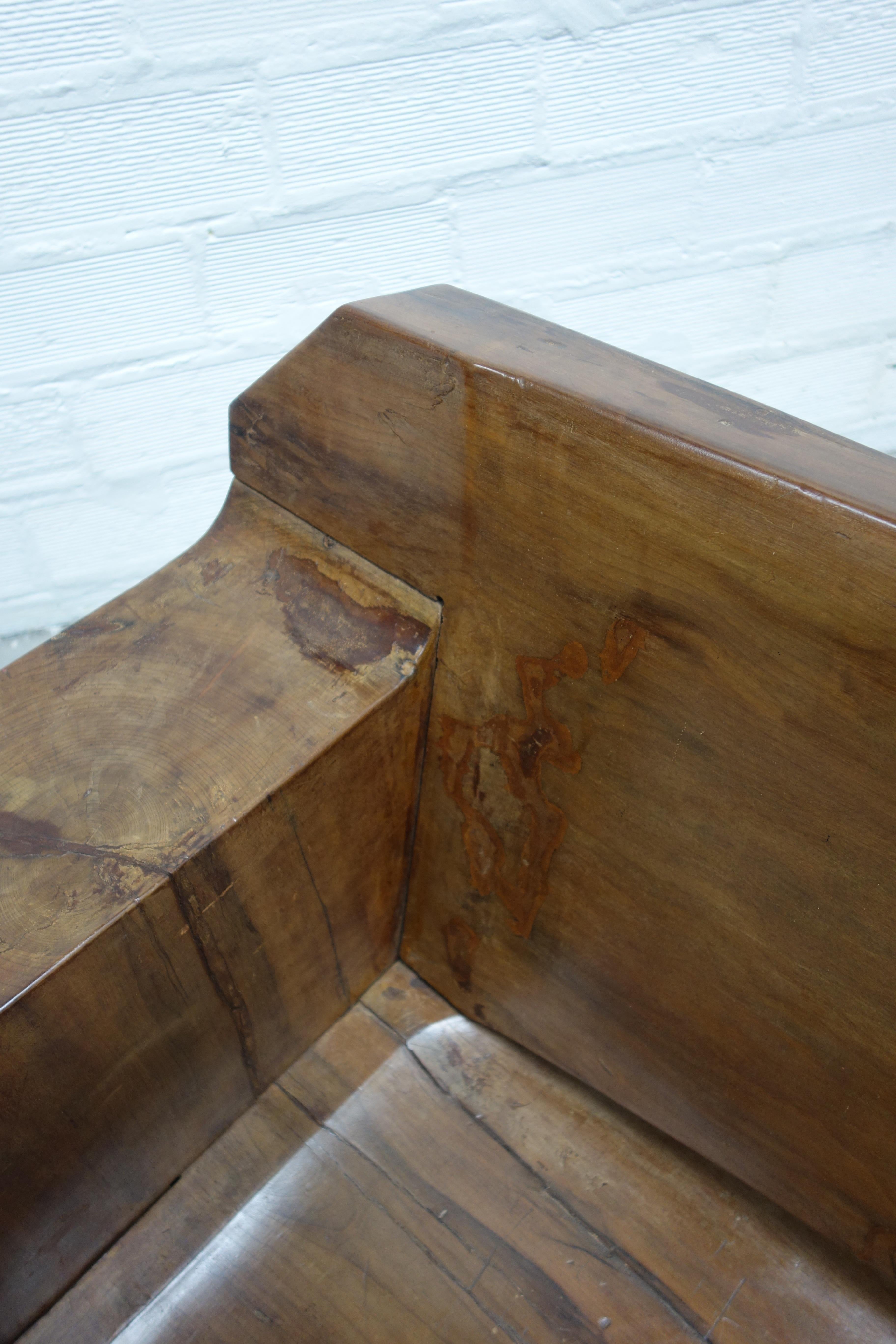 Sculptural Solid Wood and Handcrafted Sofa by Jose Zanine Caldas, circa 1980 For Sale 3