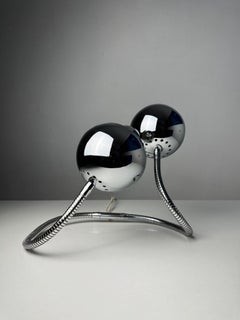 Sculptural Space Age Table Lamp "Serpente" by Goffredo Reggiani for Reggiani 70'