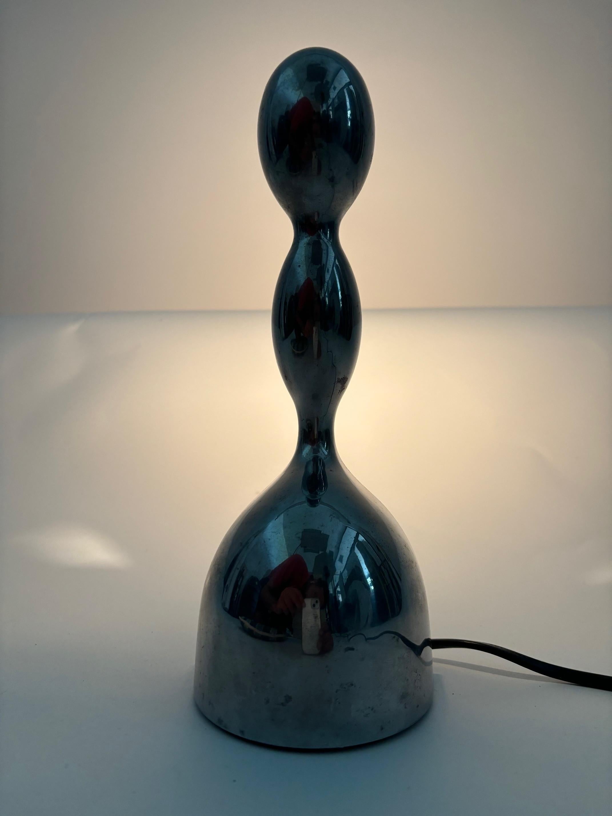 Sculptural Space Age Wall Wash Table Lamps Ilaria Gibertini, Nemo, Italy For Sale 3