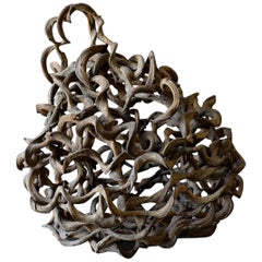 Sculptural Sphere Vine Ball
