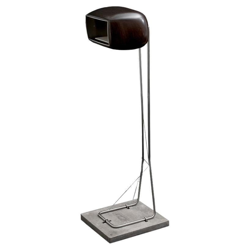 Sculptural Stand for Handy Items. Handcrafted in Poland out of Wenge Wood.
