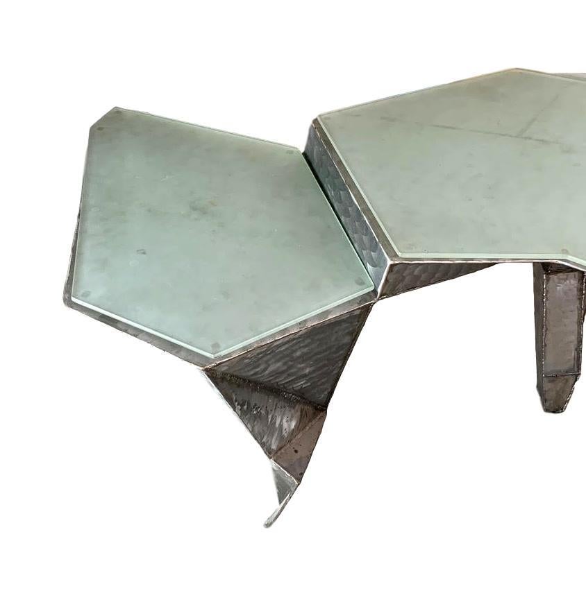 Sculptural Steel Desk by Bruce Gray 5