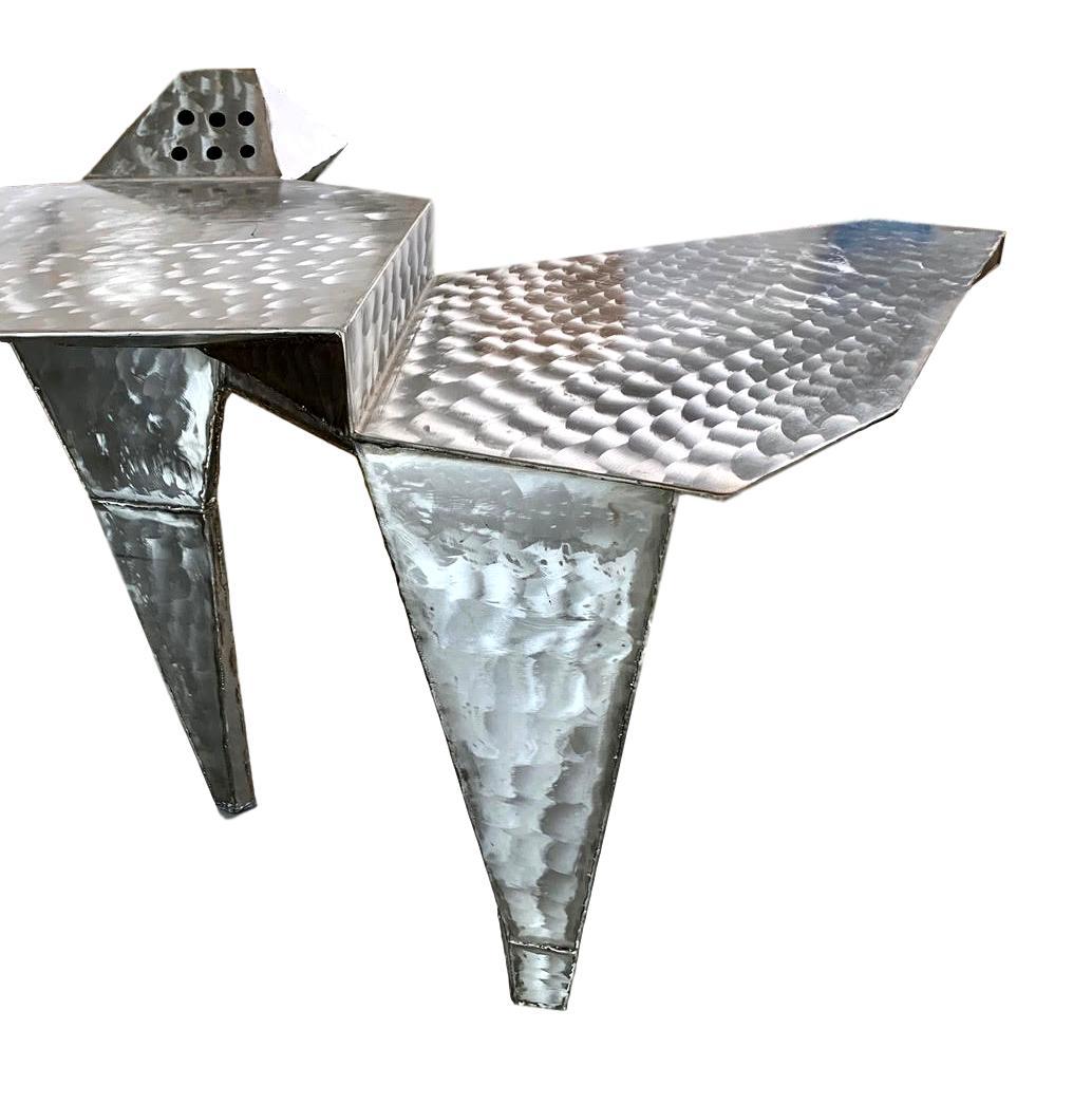 Sculptural Steel Desk by Bruce Gray 2
