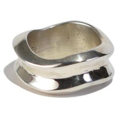 Sculptural Sterling Ring