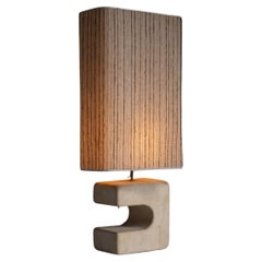 Sculptural Stone Lamp, France circa 1960