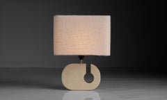 Sculptural Stone Lamp, France circa 1970