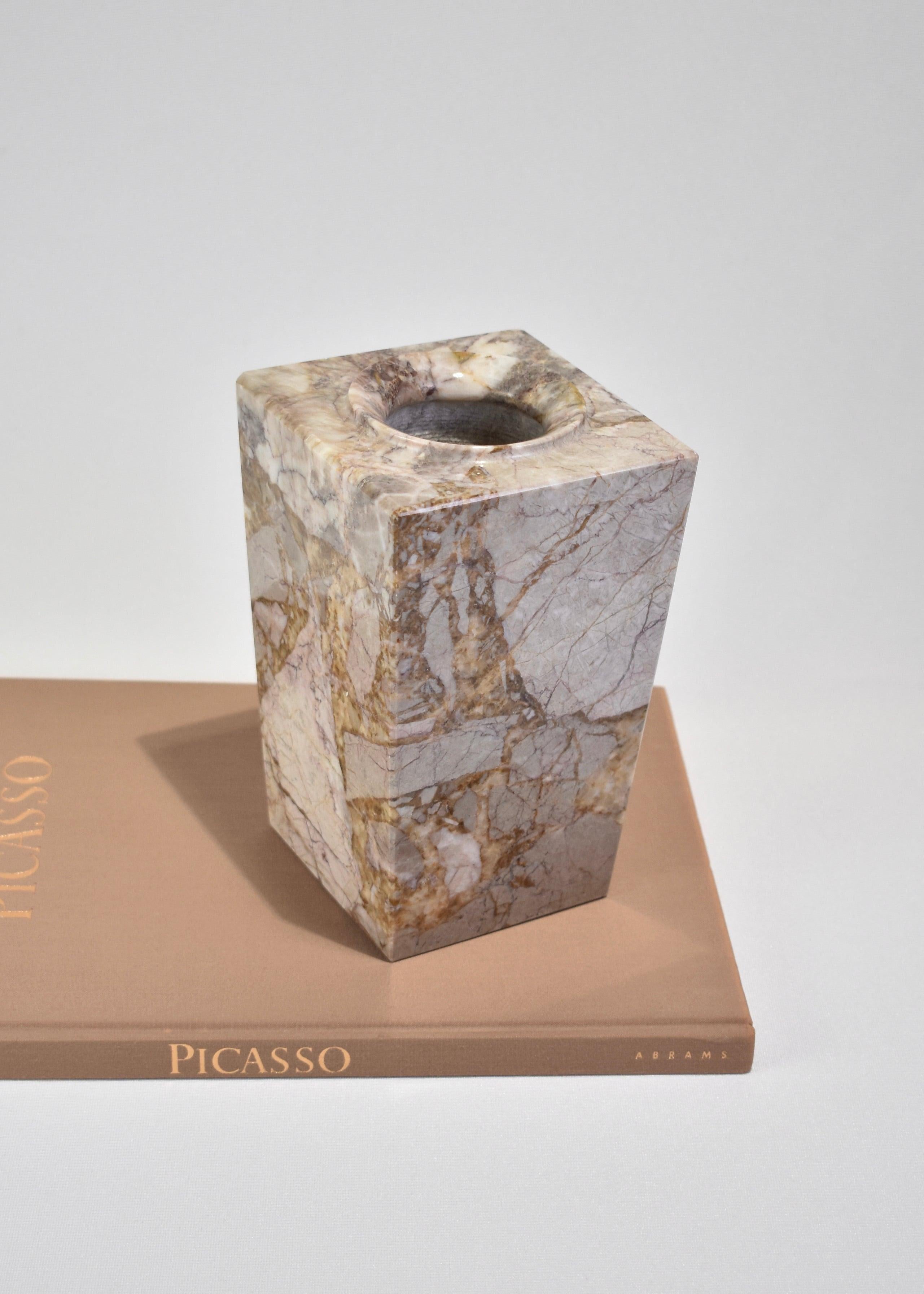 Modern Sculptural Stone Vase