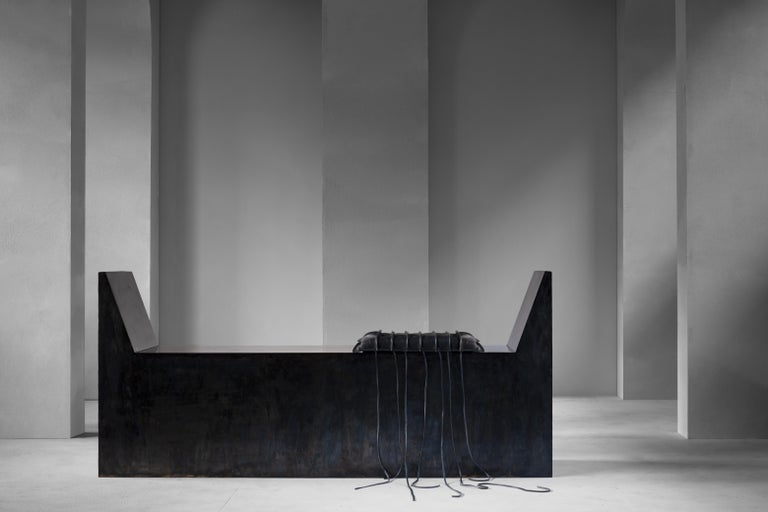 Sculptural stool - Arno Declercq

Measures: 
Small: 63 cm L x 38 cm W x 69 cm H
24,8” L x 15” W x 27