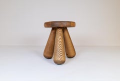 Tabouret Sculptural:: Attribué à Ingvar Hildingsson:: Suède:: 1970