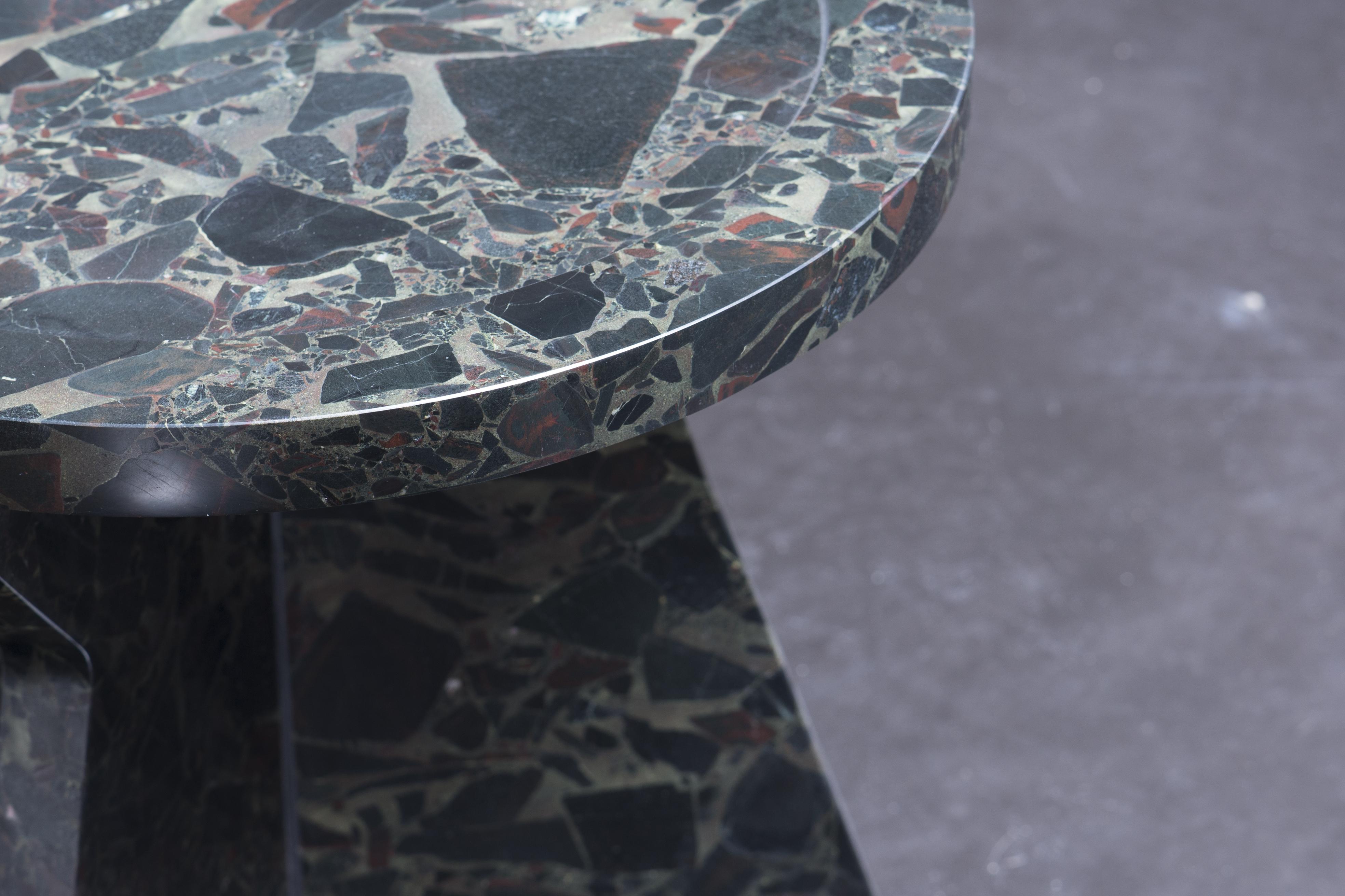 Sculptural stool in marble, Sébastien Caporusso

Title: Suta 

Material: Marble Portastella 

Measures: H. 52 x L. 65 x Ø 40


To penetrate into the imagination of the interior architect and designer Sébastien Caporusso is not a linear