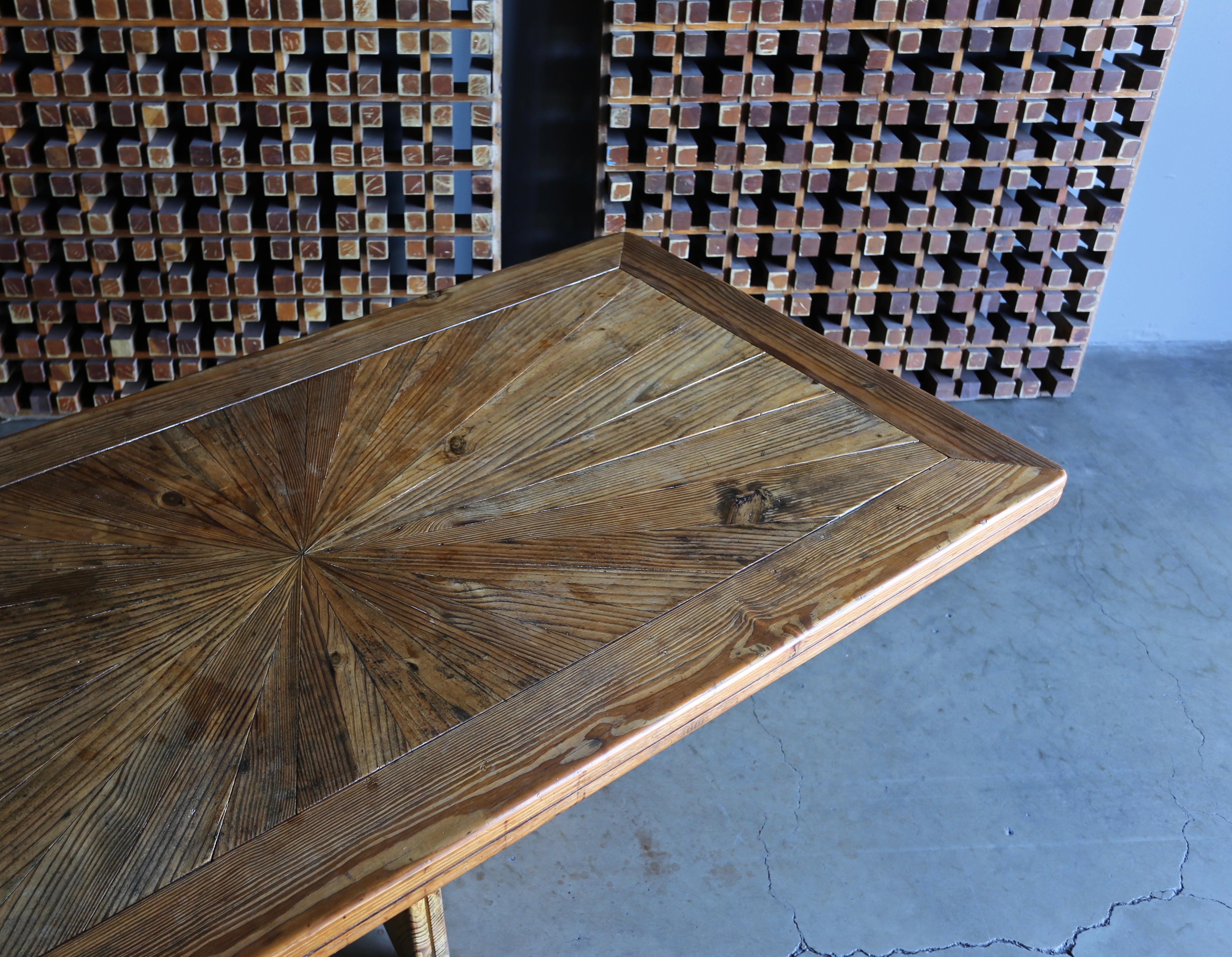Sculptural Studio Crafted Dining Table, Dominican Republic, circa 1950 2