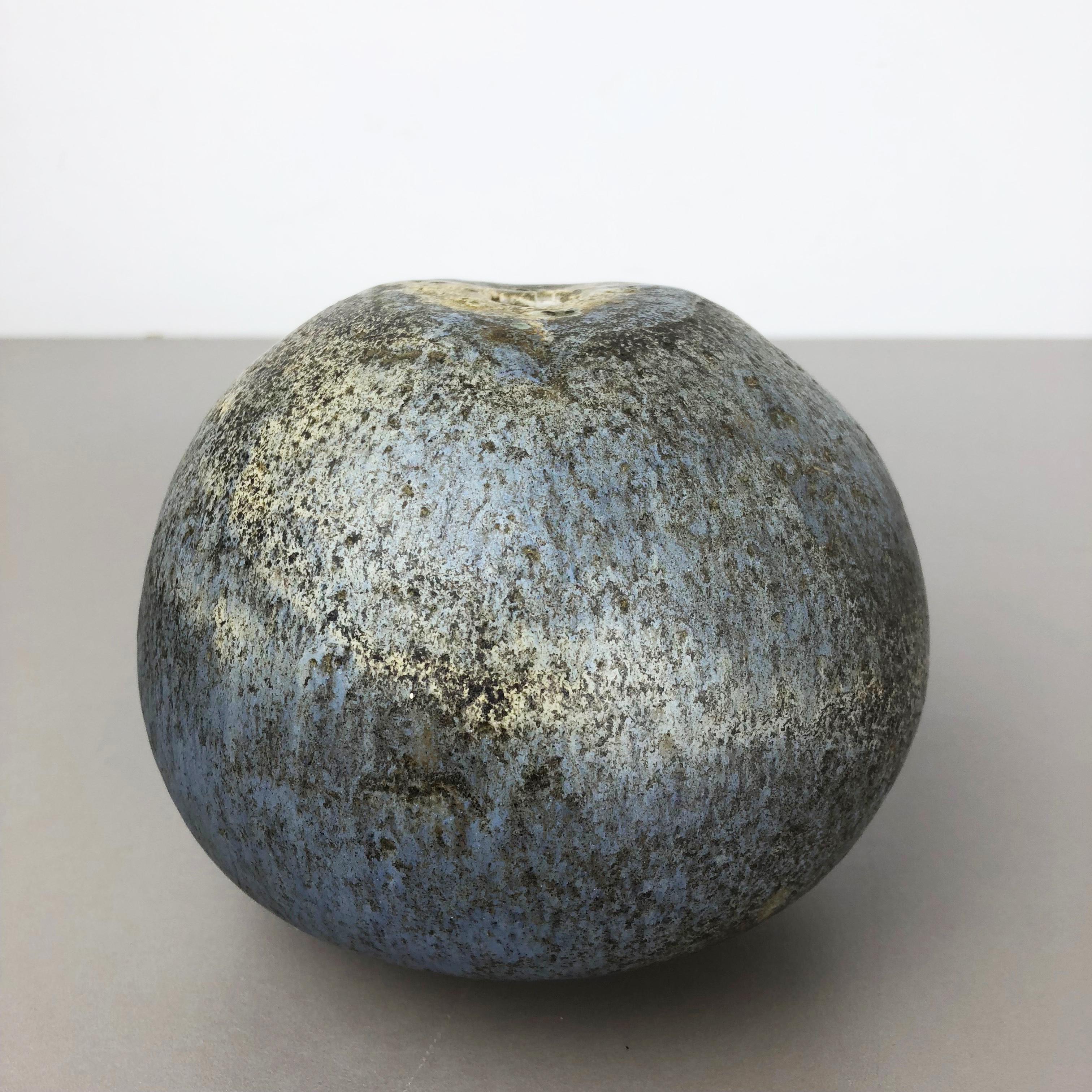 Sculptural Studio Pottery Vase Object by Otto Meier, Bremen, Germany, 1960s 3