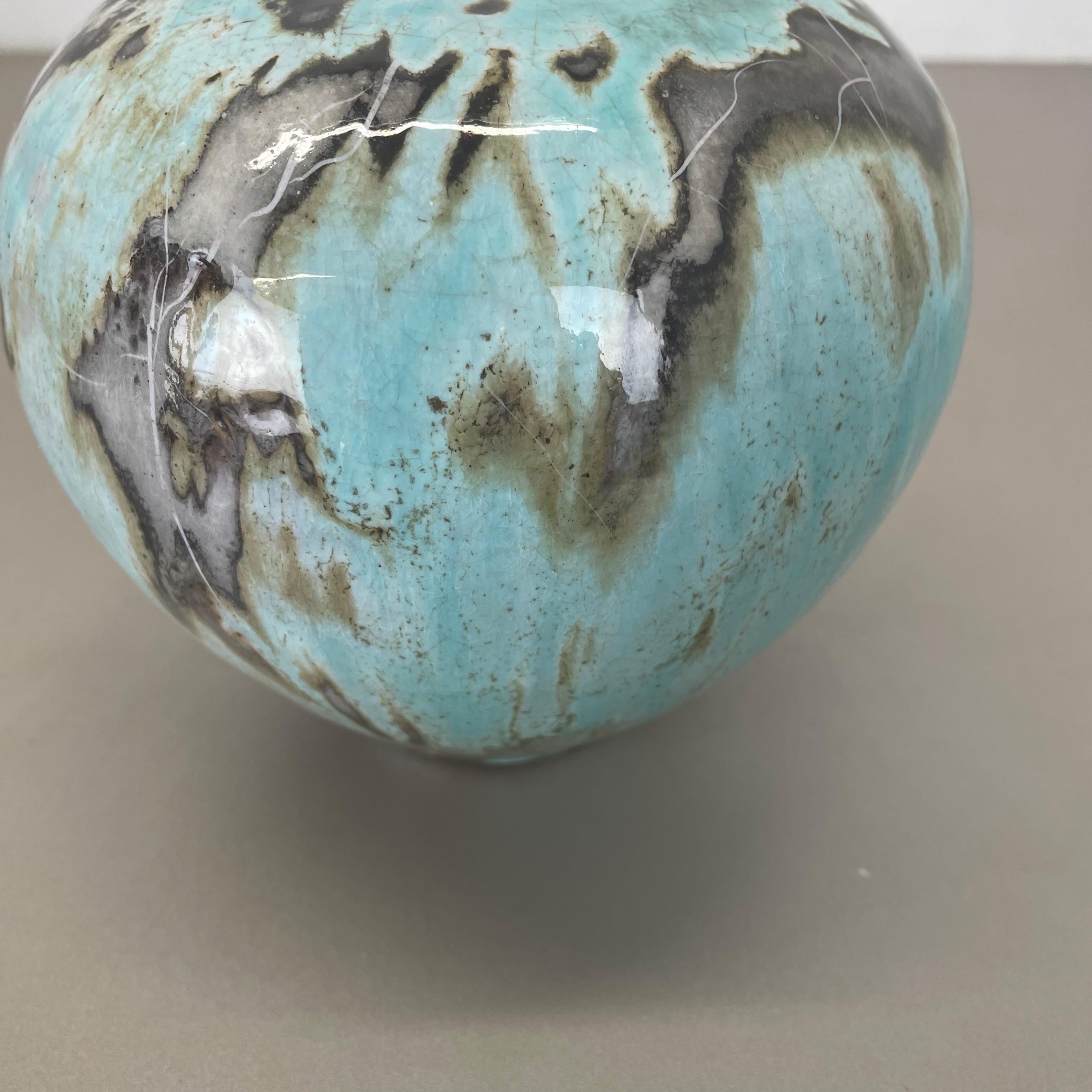 Skulpturales Studio-Keramik-Vasen-Objekt von Otto Meier, Bremen, Deutschland, 1960er Jahre im Angebot 5